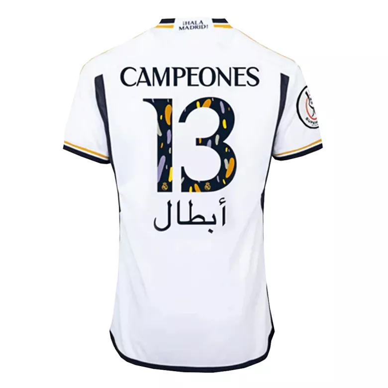 2023/24 Real Madrid CAMPEONES #13 Home Jersey 1:1 Quality Fan Version - leoleo123123