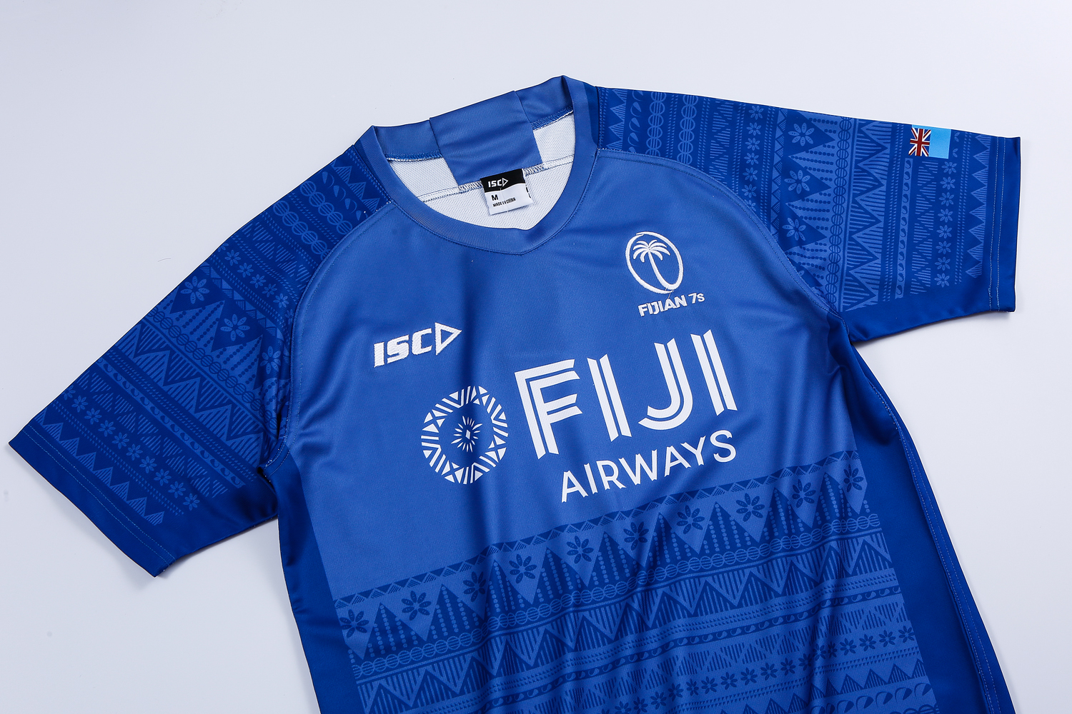 Rugby 2020-2021 Fiji Sevens Blue Training Rugby Jersey High Quality - leoleo123123