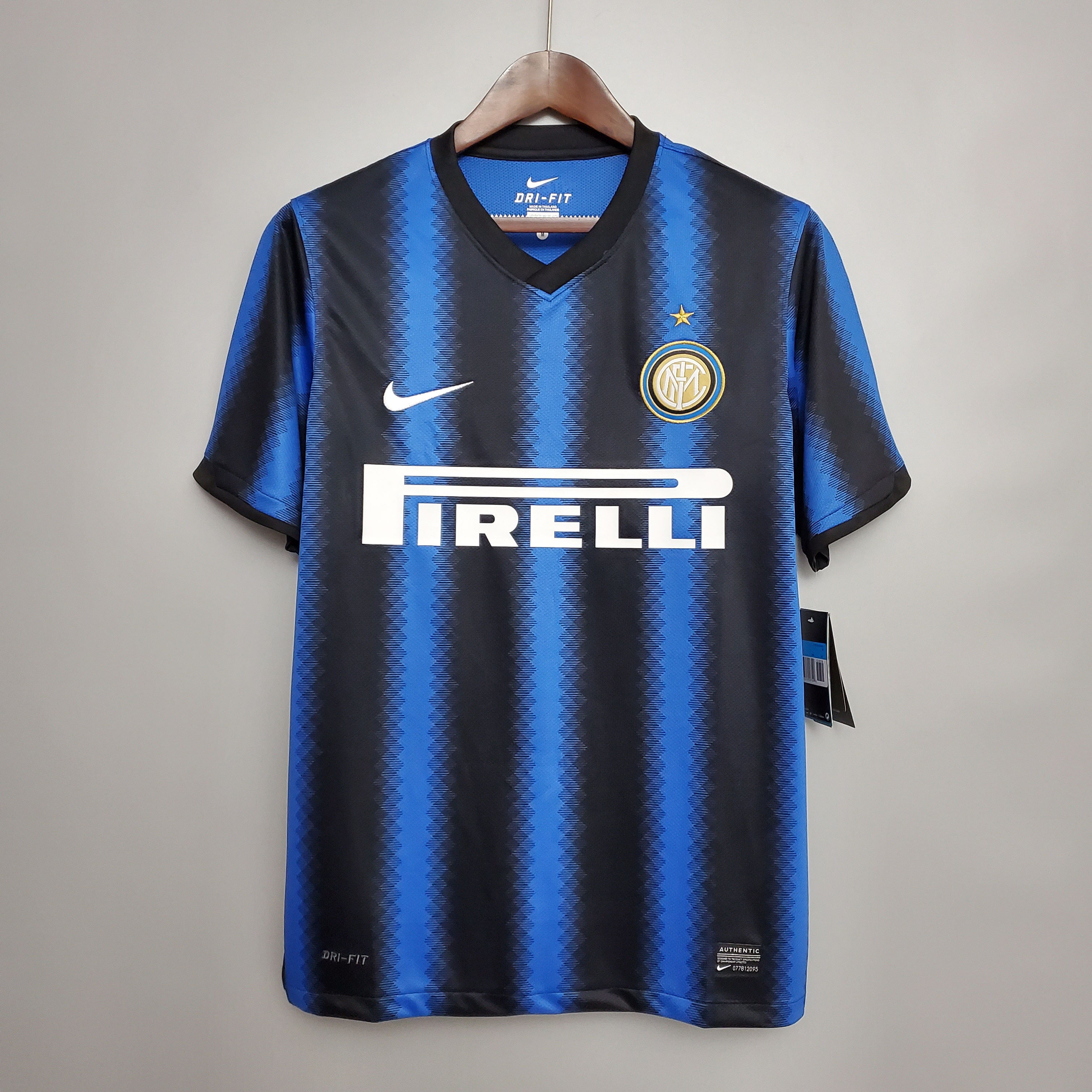 10-11 Inter Mlian Home Retro Jersey - leoleo123123