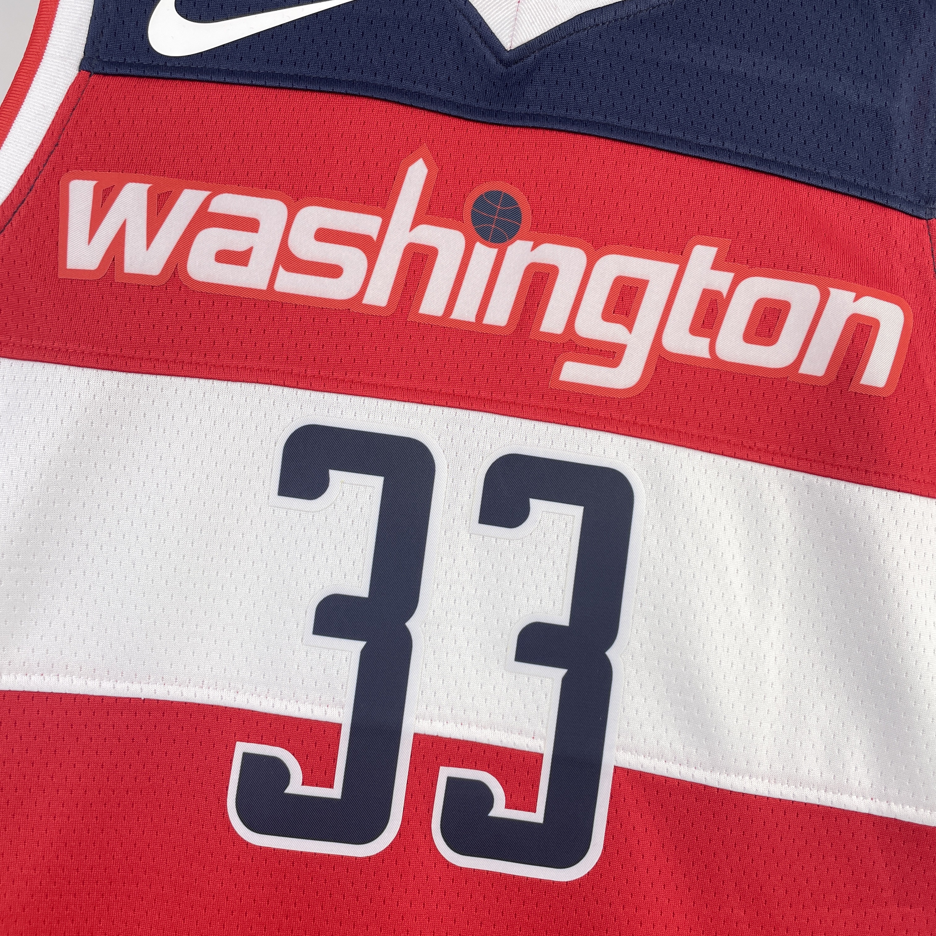 NBA Men 2023 Washington Wizards Red #33 KUZMA Jersey High Quality Name and Number Print - leoleo123123