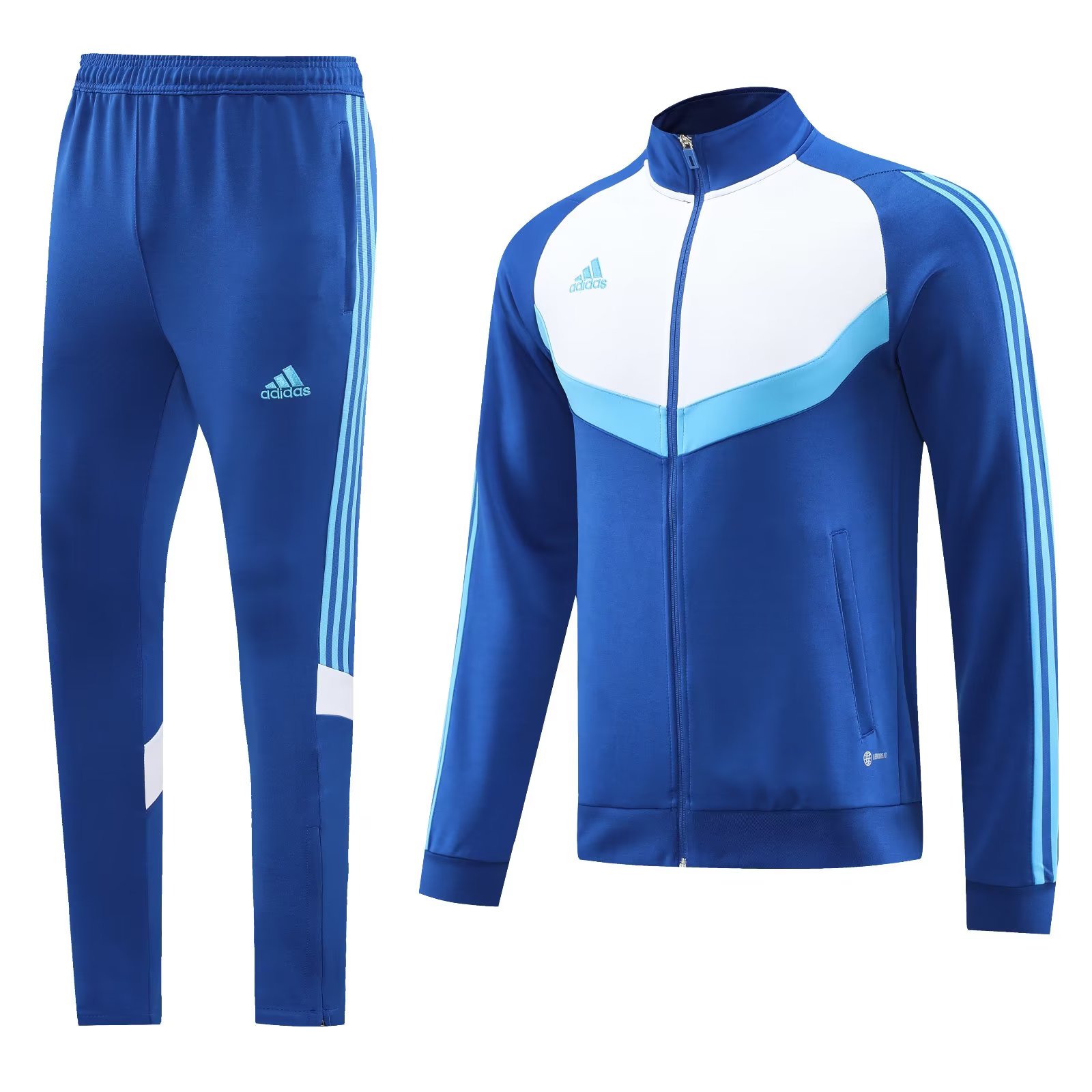 23/24 Adidas Jacket Tracksuit Blue Color - leoleo123123