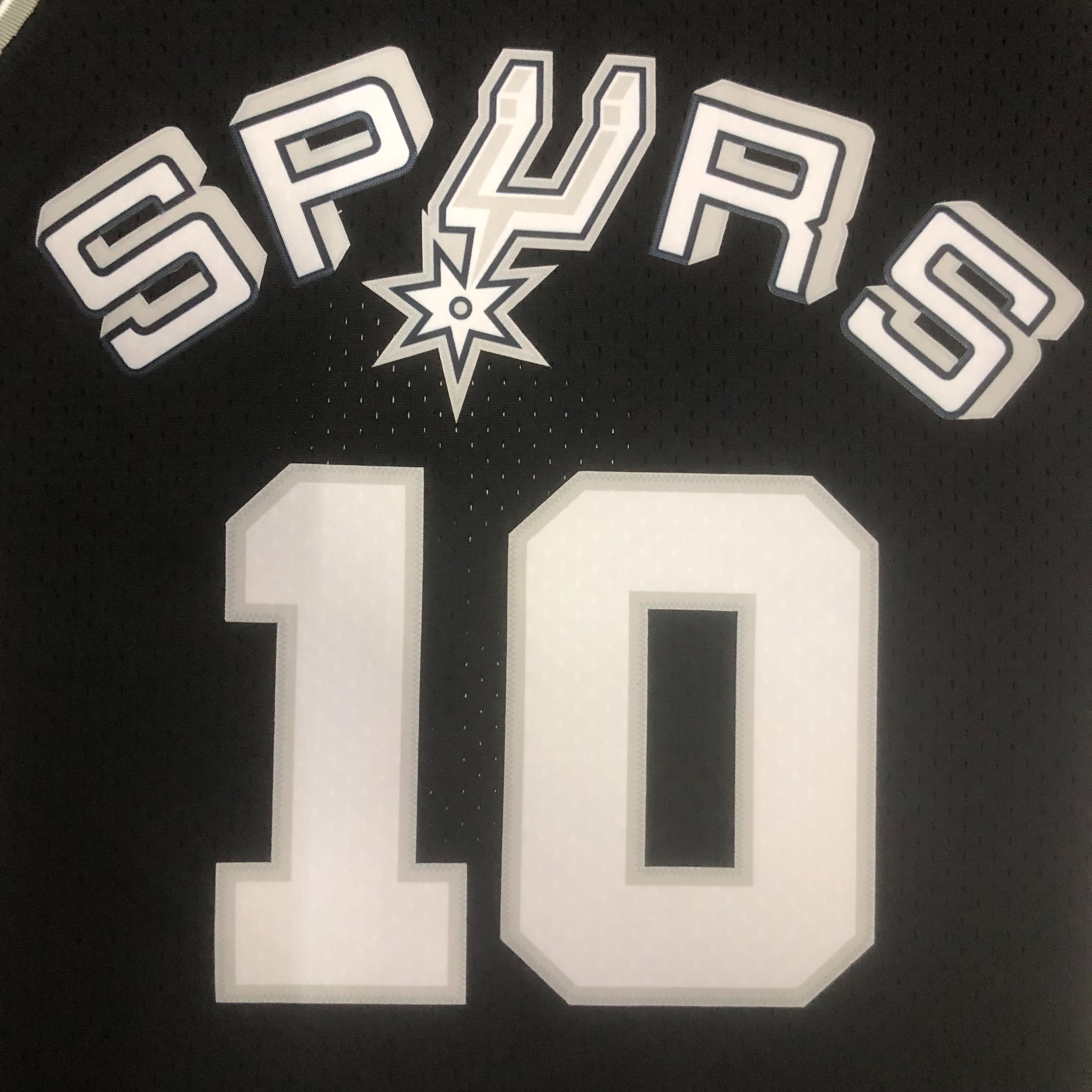 NBA Men 93-94 San Antonio Spurs Black #10 RODMAN Classics Swingman Jersey - leoleo123123
