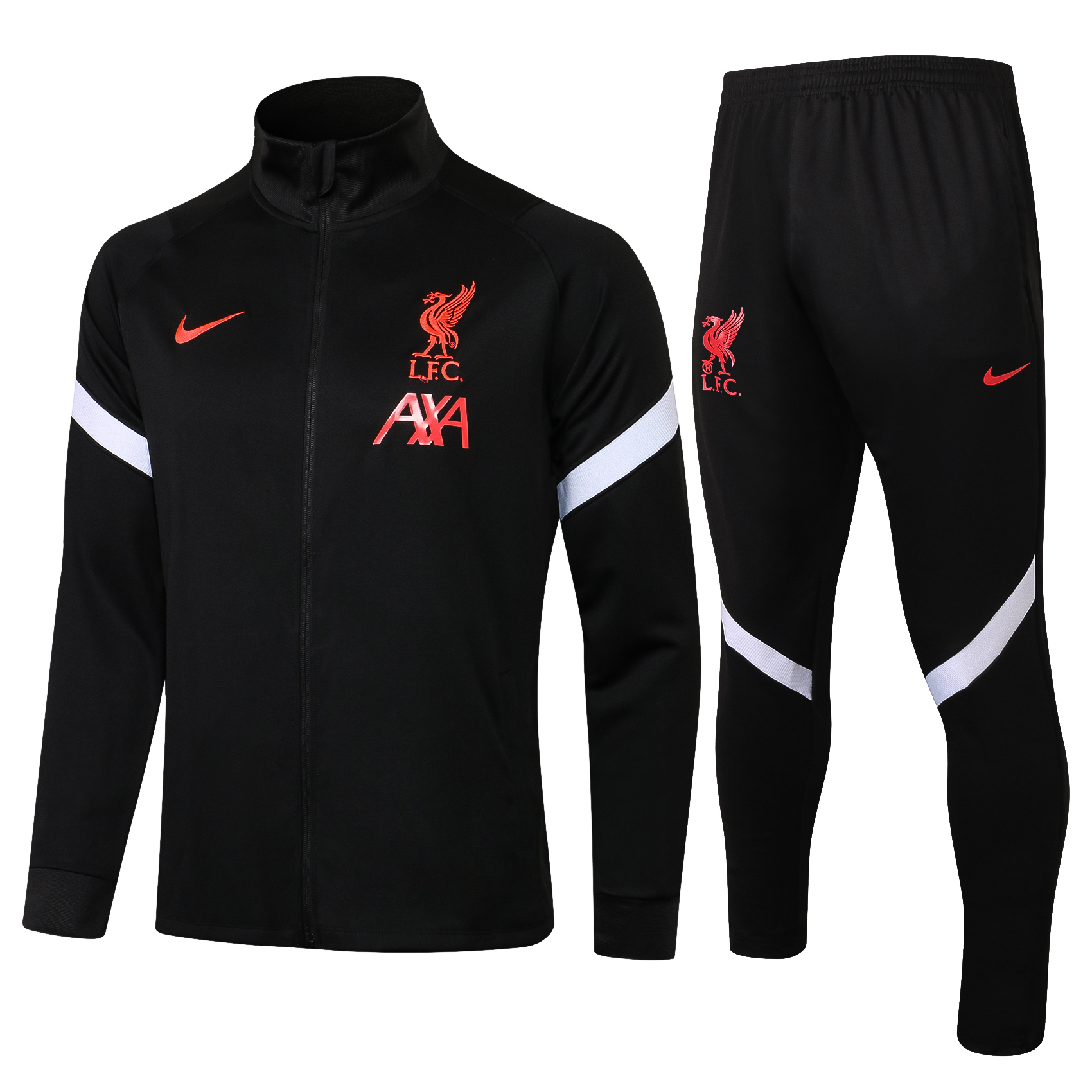 21/22 Liverpool Black Jacket Tracksuit Thai Quality - leoleo123123