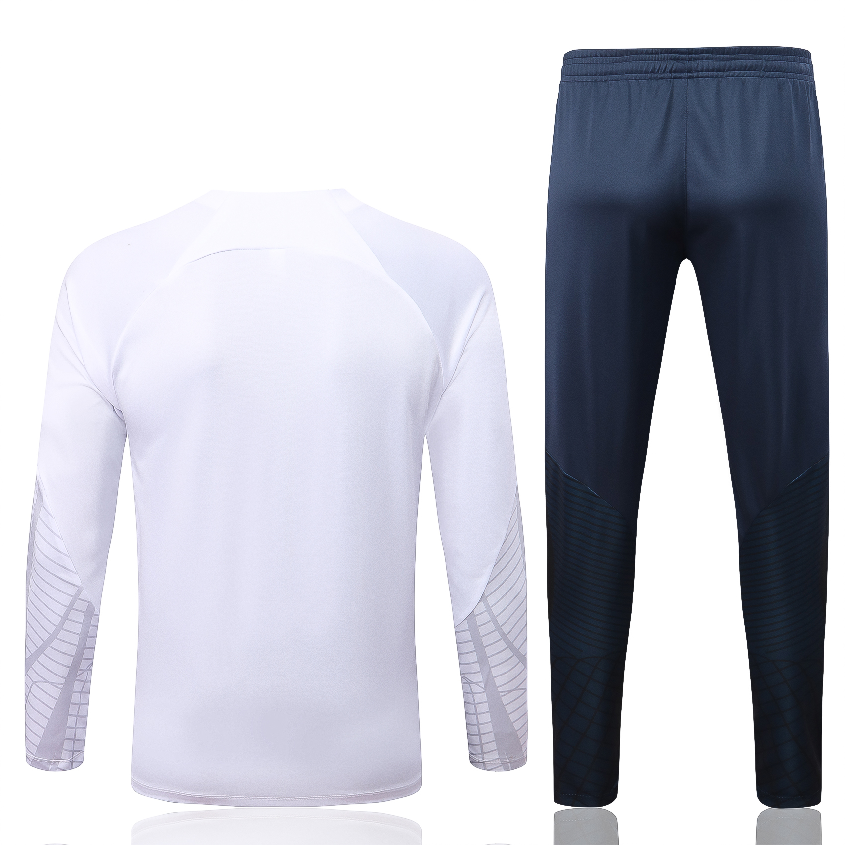 22-23 France White Sweater Tracksuit Thai Quality - leoleo123123