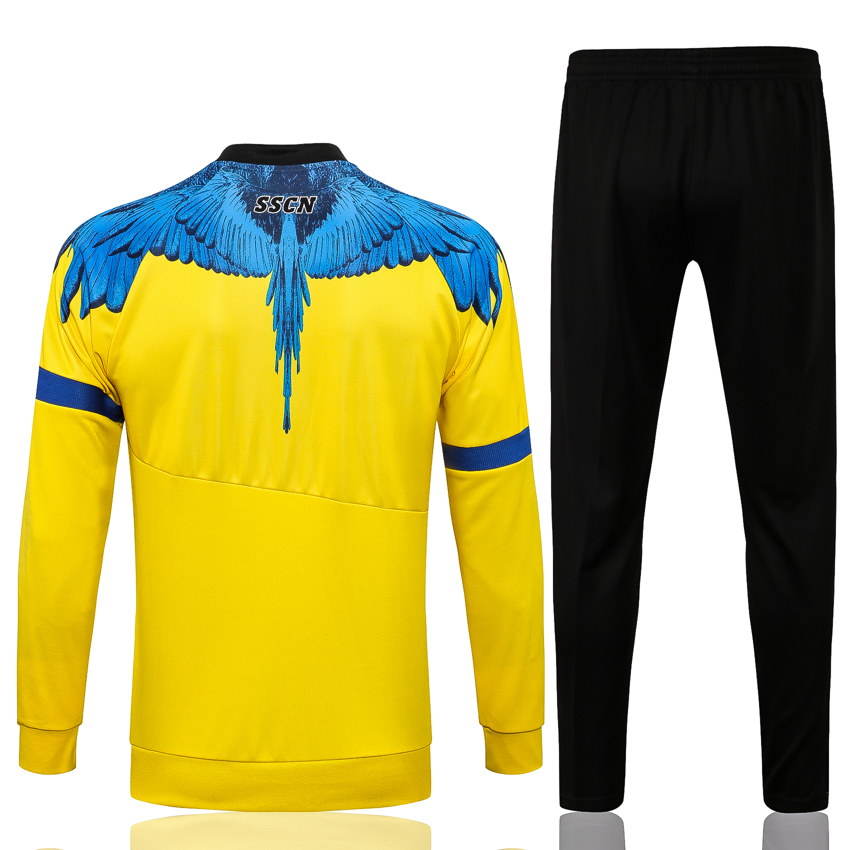21-22 Napoli Yellow Jacket Tracksuit Thai Quality - leoleo123123