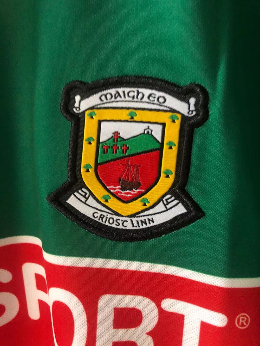 Rugby Mayo GAA 2-Stripe Home Jersey - leoleo123123