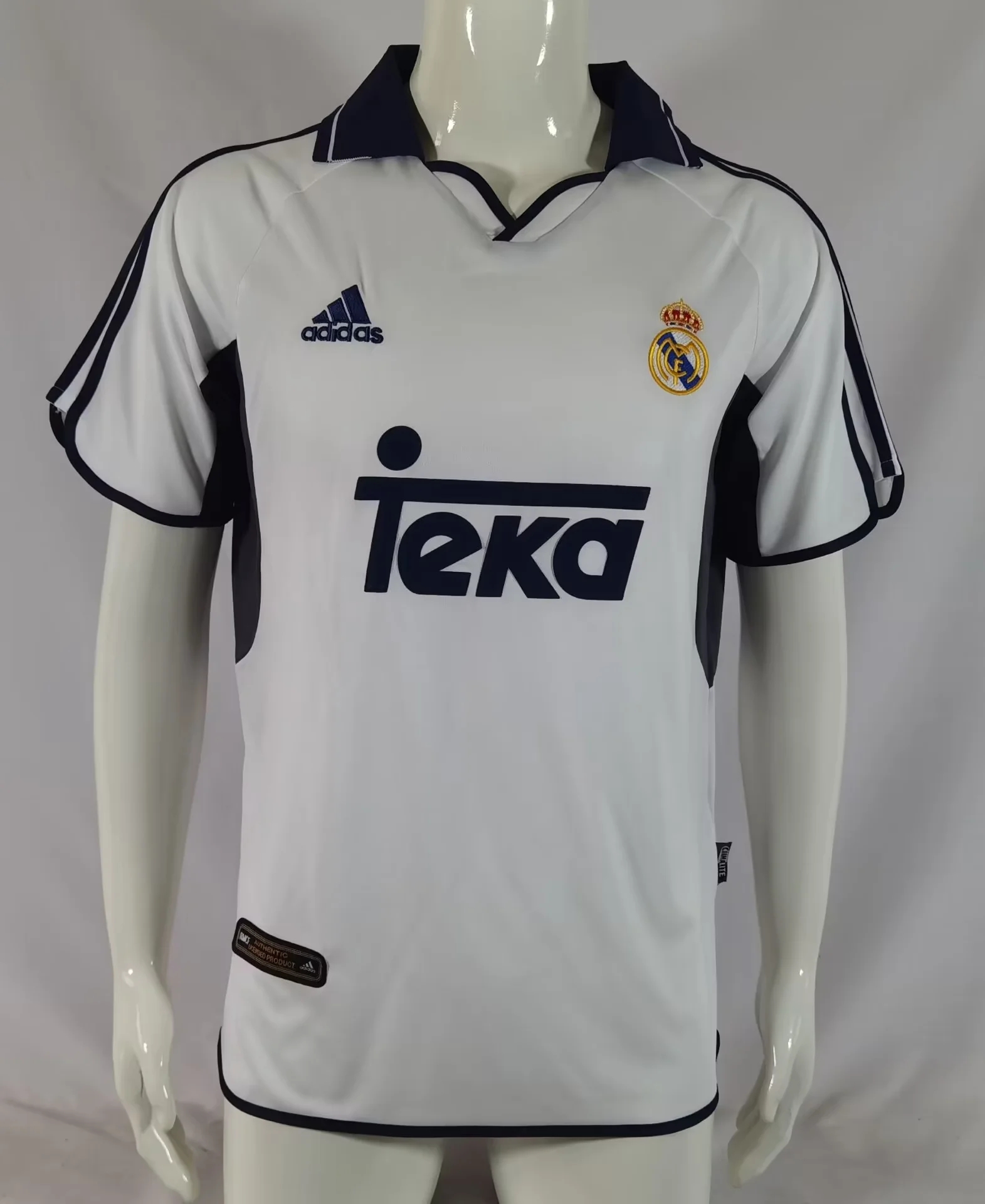 00-01 Real Madrid Home Retro Jersey - leoleo123123