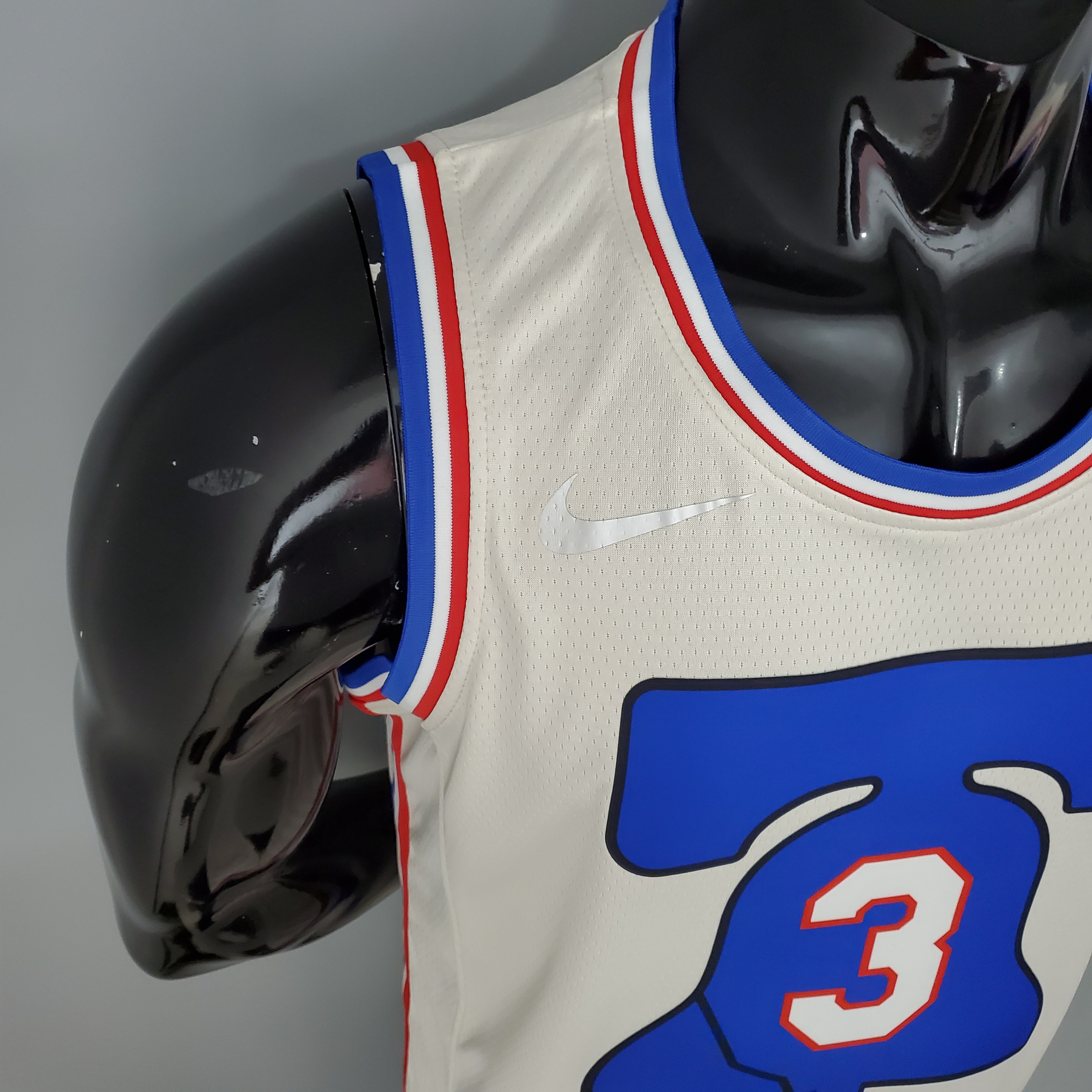 NBA Men Season 2021 Philadelphia 76ers White Rewarding Version #3 IVERSON Jersey High Quality Name and Number Print - leoleo123123