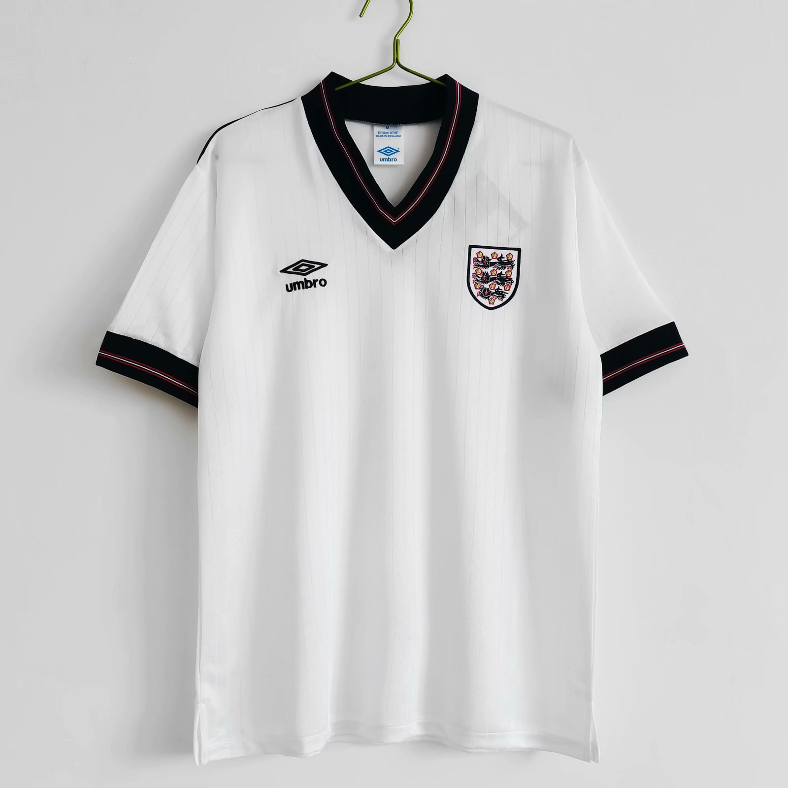 84/87 England Home Retro Jersey - leoleo123123