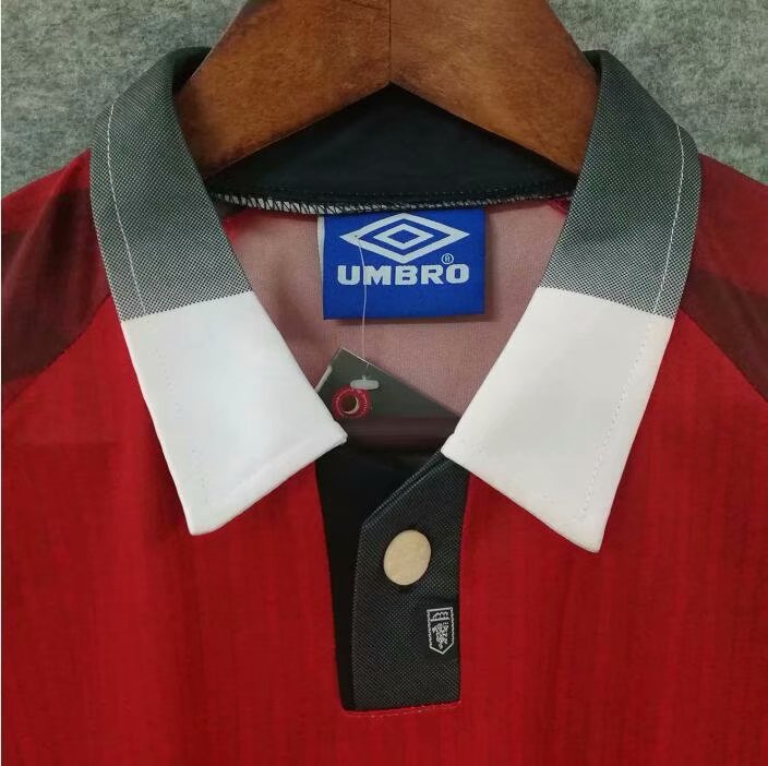 96 Man United Home Retro Jersey - leoleo123123