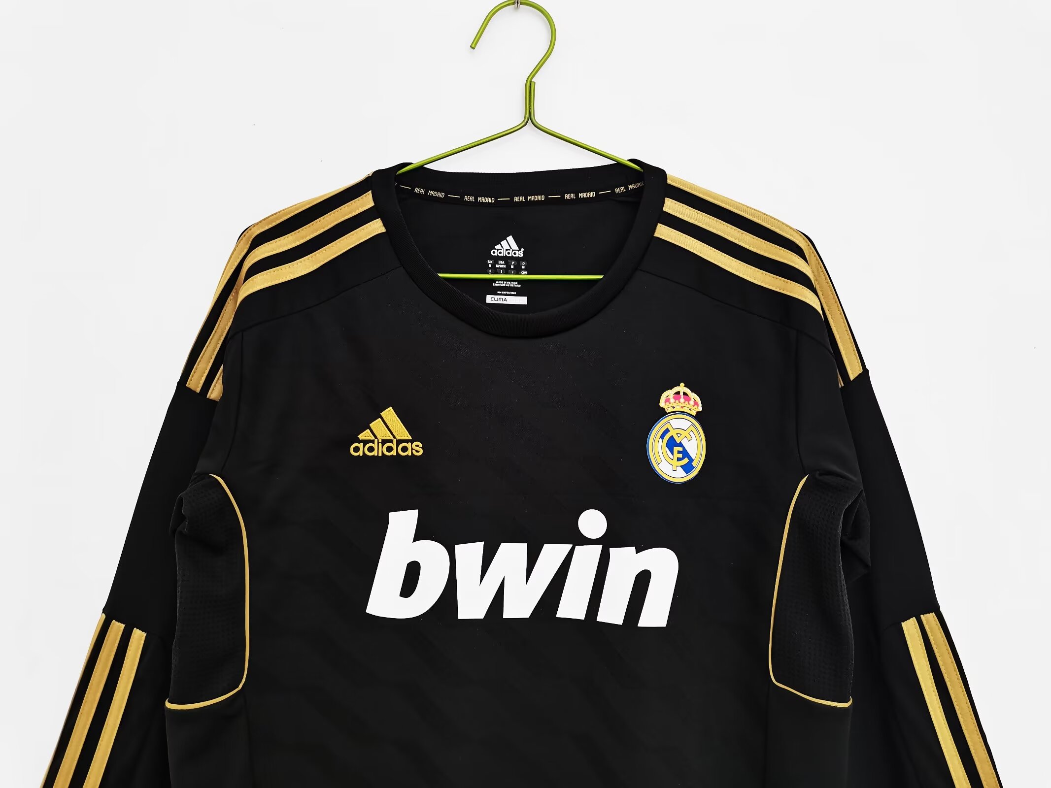 11/12 Real Madrid Away Retro Jersey Long Sleeve - leoleo123123