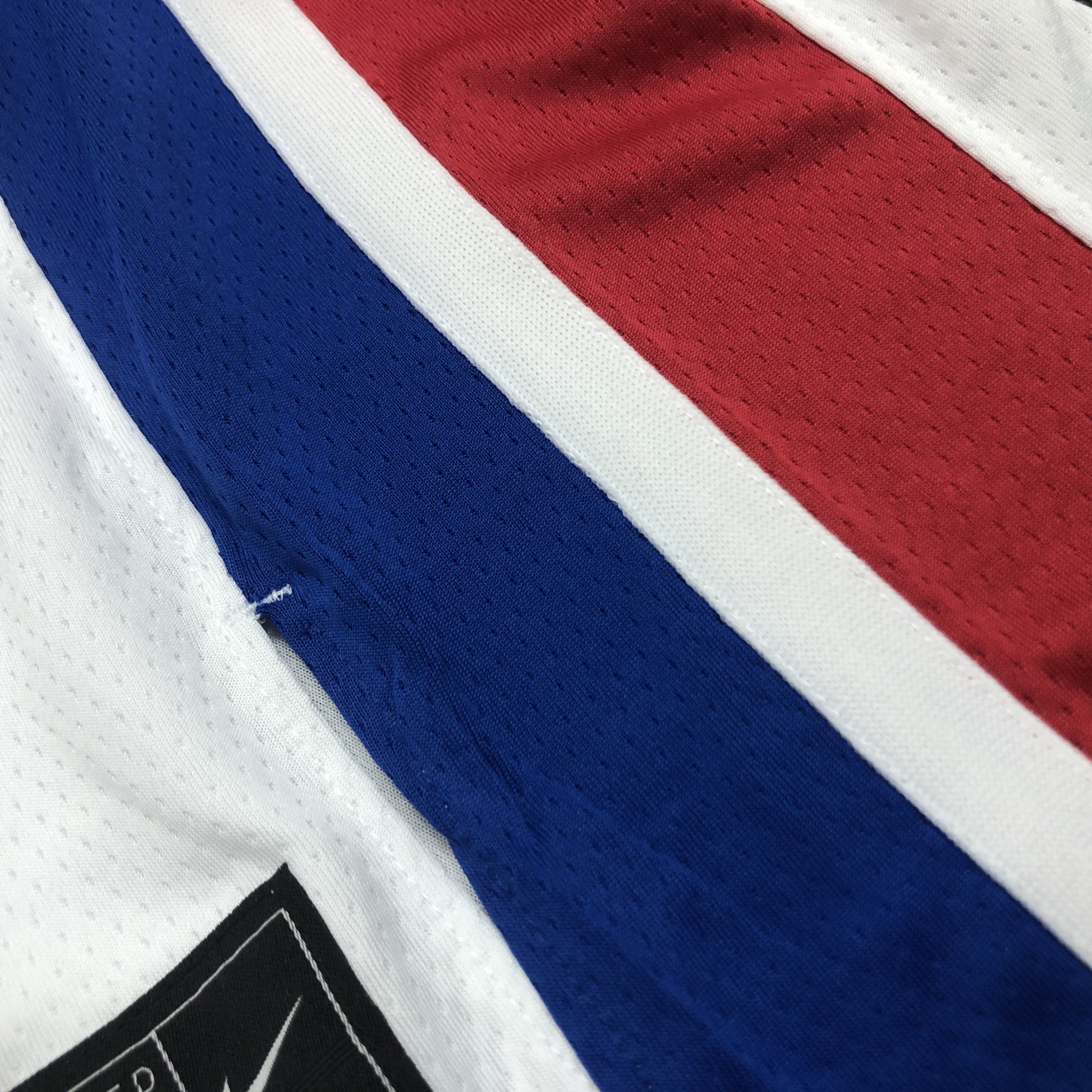 NBA 75th Anniversary Detroit Pistons White #2 CUNNINGHAM Jersey High Quality Name and Number Print - leoleo123123