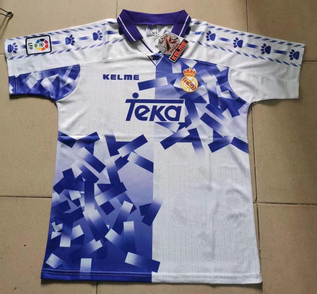 96/97 Real Madrid Third Retro Jersey - leoleo123123