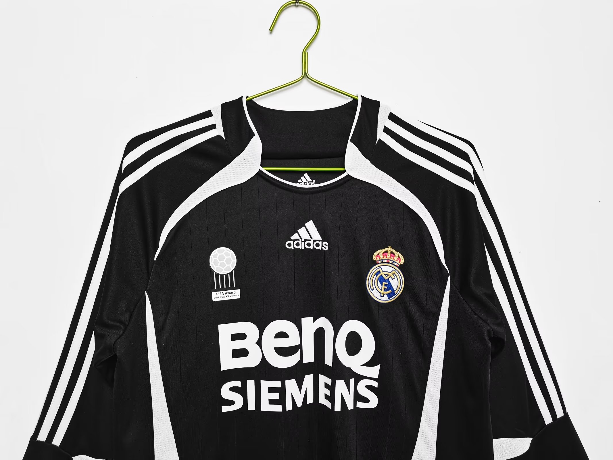 06/07 Real Madrid Third Retro Jersey Long Sleeve - leoleo123123