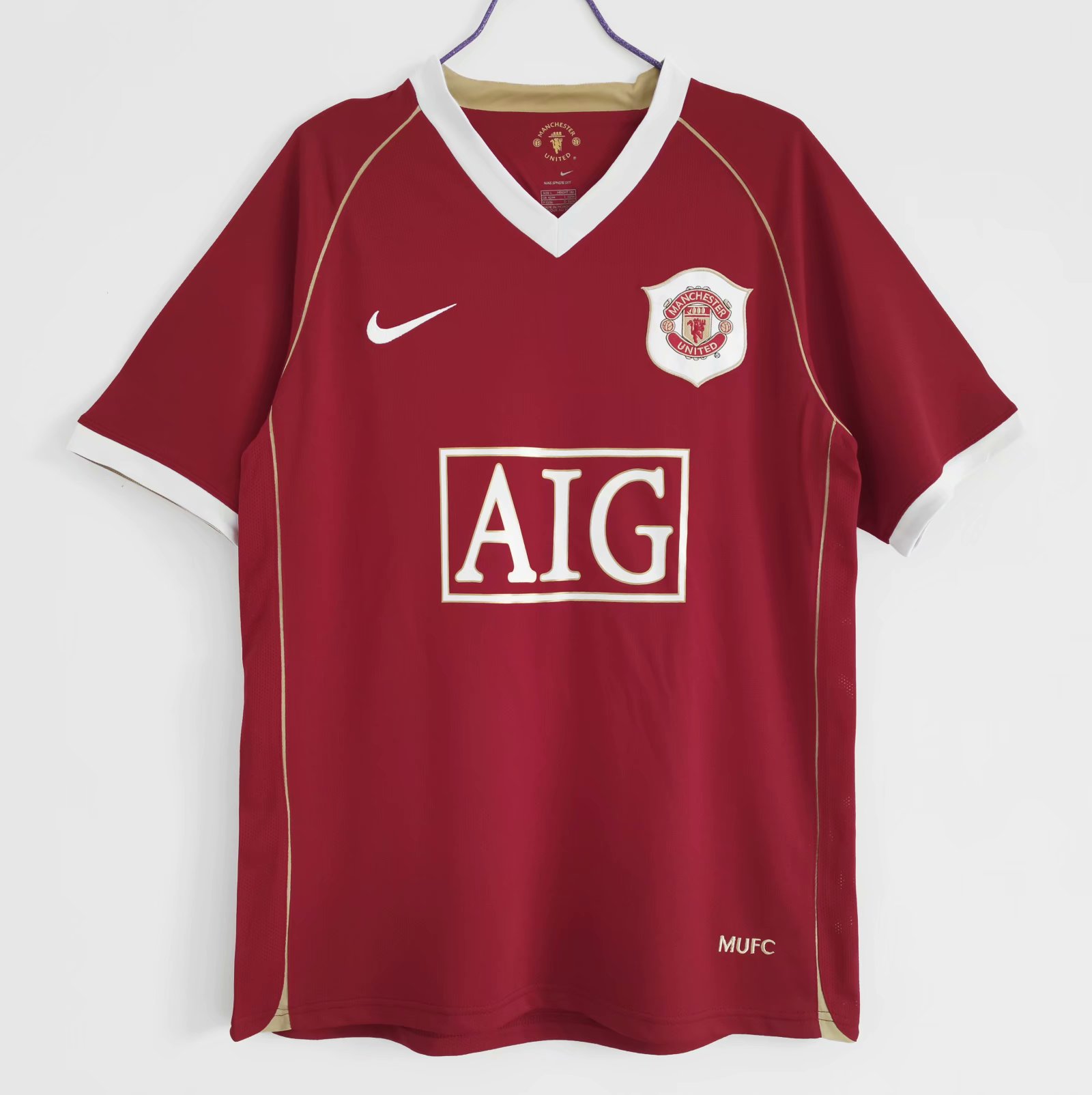 06-07 Man United Home Retro Jersey - leoleo123123