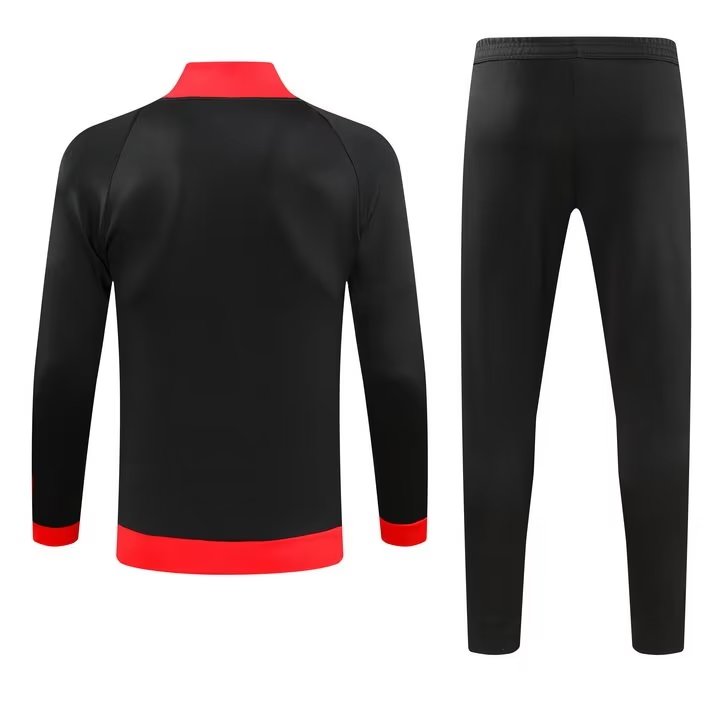 23/24 Ac Milan Black Jacket Tracksuit Thai Quality - leoleo123123