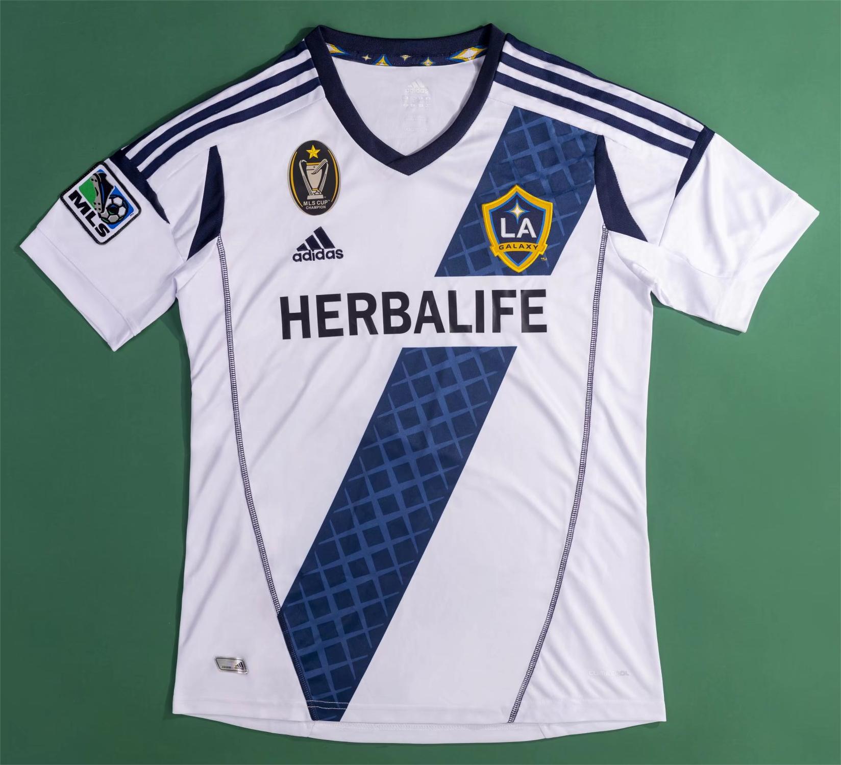 11/12 LA Galaxy Home Retro Jersey Fans Version - leoleo123123