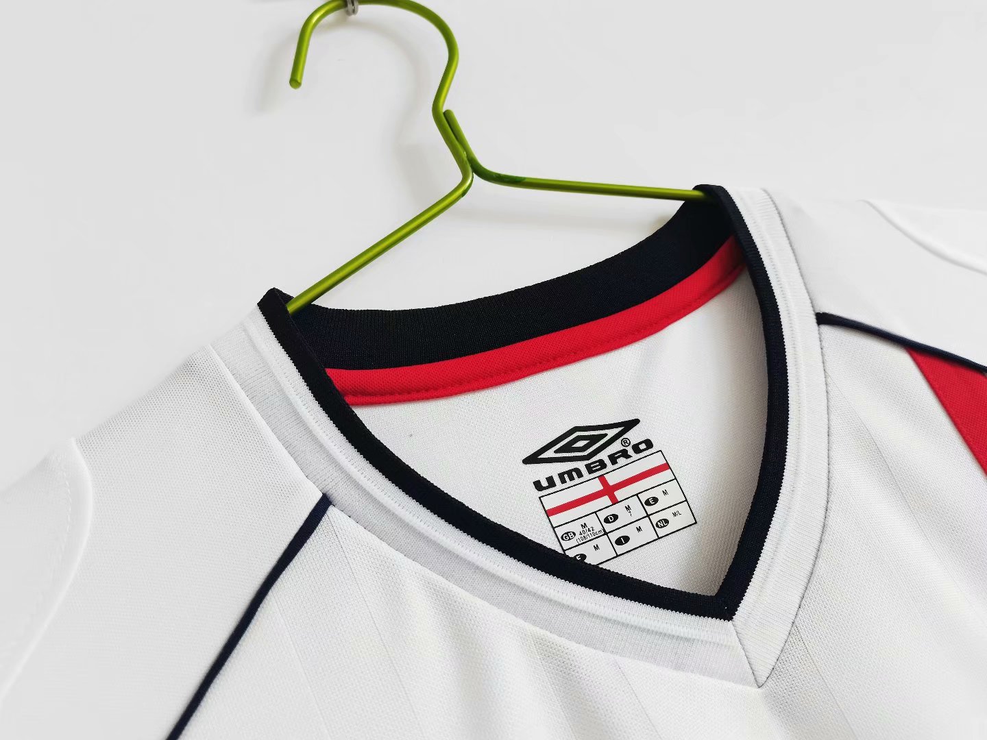 01/03 England Home Retro Jersey - leoleo123123