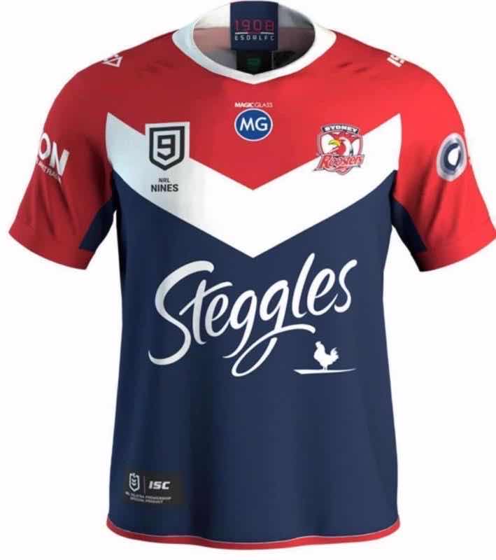 Rugby 2020-2021 Sydney Roosters Nines Rugby Jersey High Quality - leoleo123123