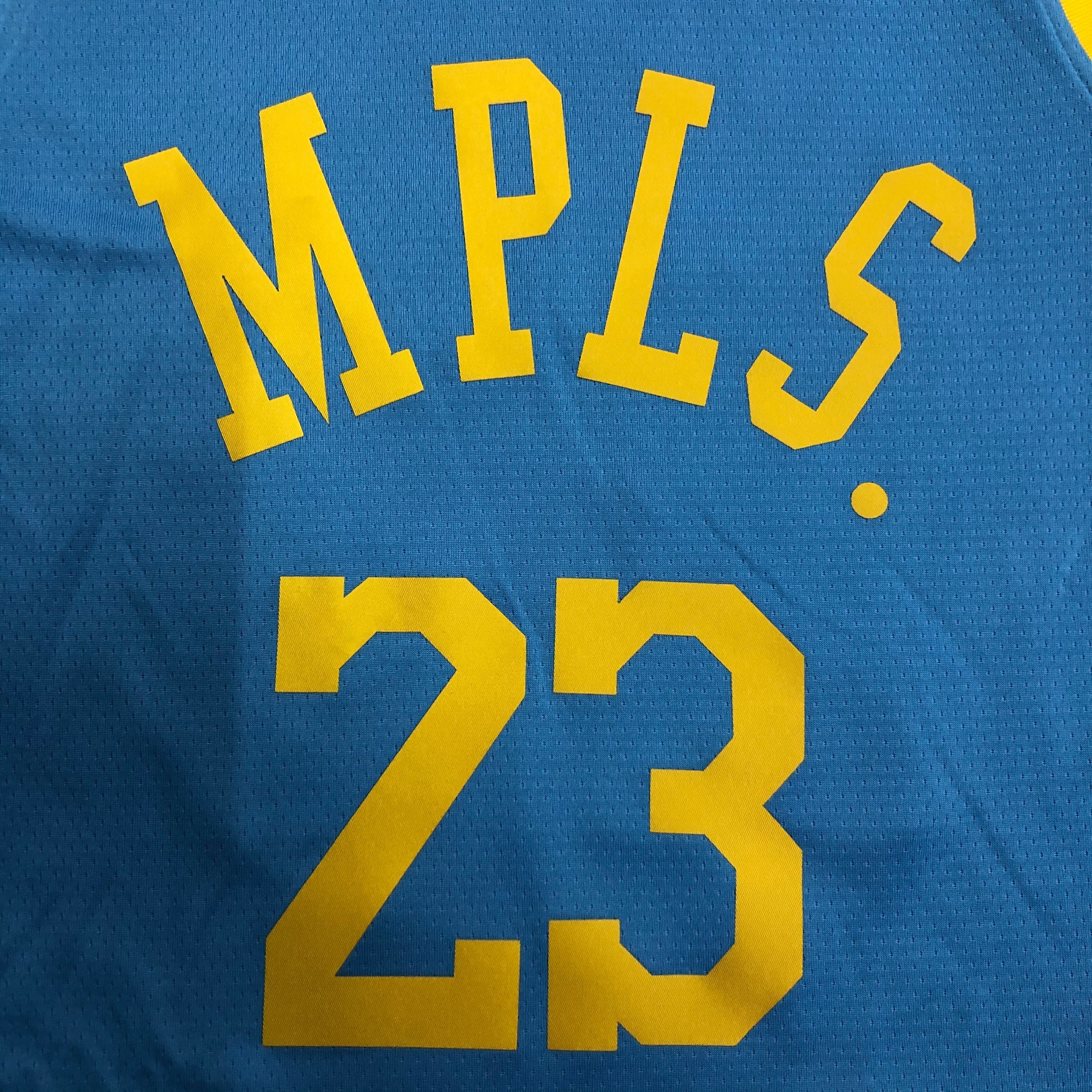 NBA Season 2021 Los Angeles Lakers Minneapolis Blue #23 JAMES Round Neck Jersey High Quality Name and Number Print - leoleo123123