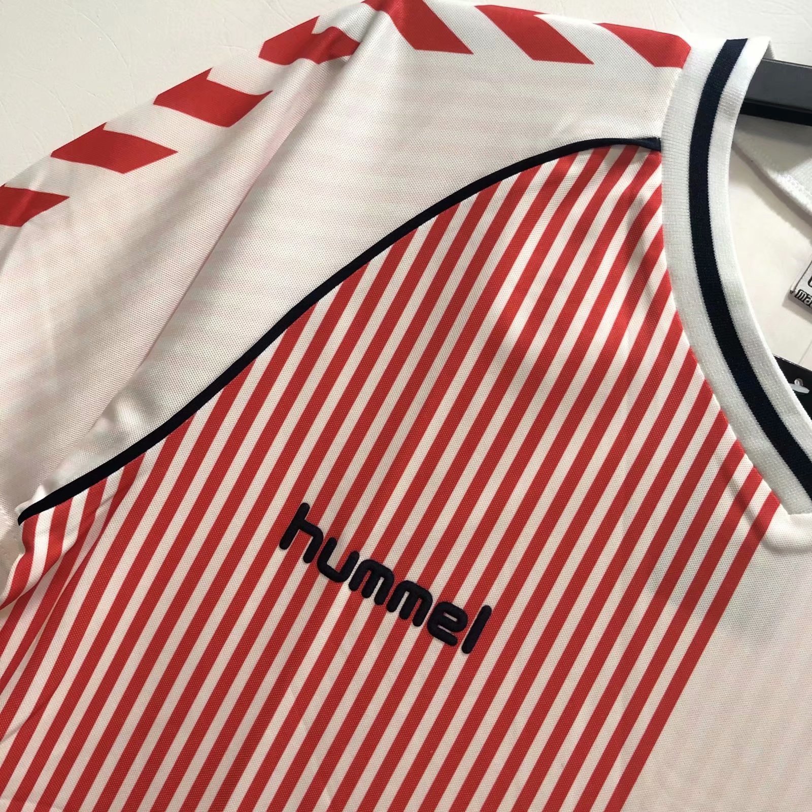 1986 Denmark Away Retro Jersey - leoleo123123