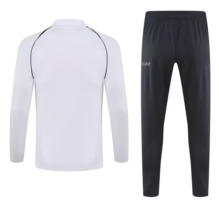 23/24 Napoli White Sweater Tracksuit Thai Quality - leoleo123123