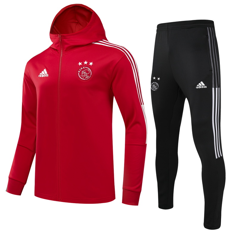 21/22 Ajax Red Jacket Tracksuit Thai Quality - leoleo123123
