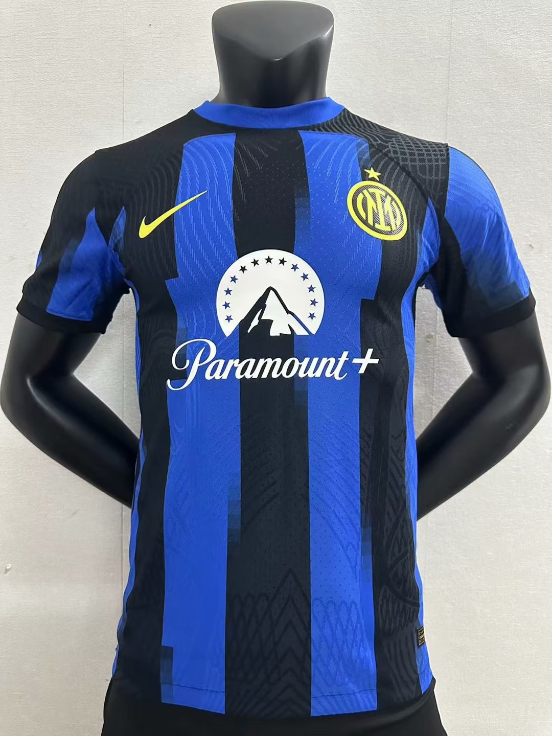 23/24 Inter Milan Home With Sponsors Jersey Player Version 1:1 Quality - leoleo123123