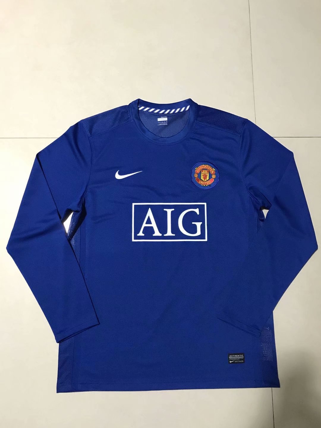 07-08 Man United Away Retro Jersey Long Sleeve - leoleo123123