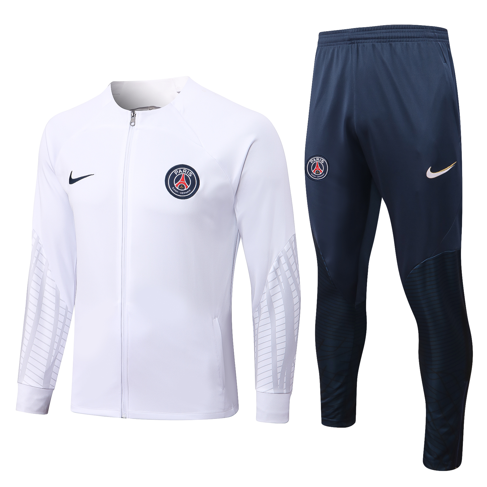 22-23 PSG White Jacket Tracksuit Thai Quality - leoleo123123