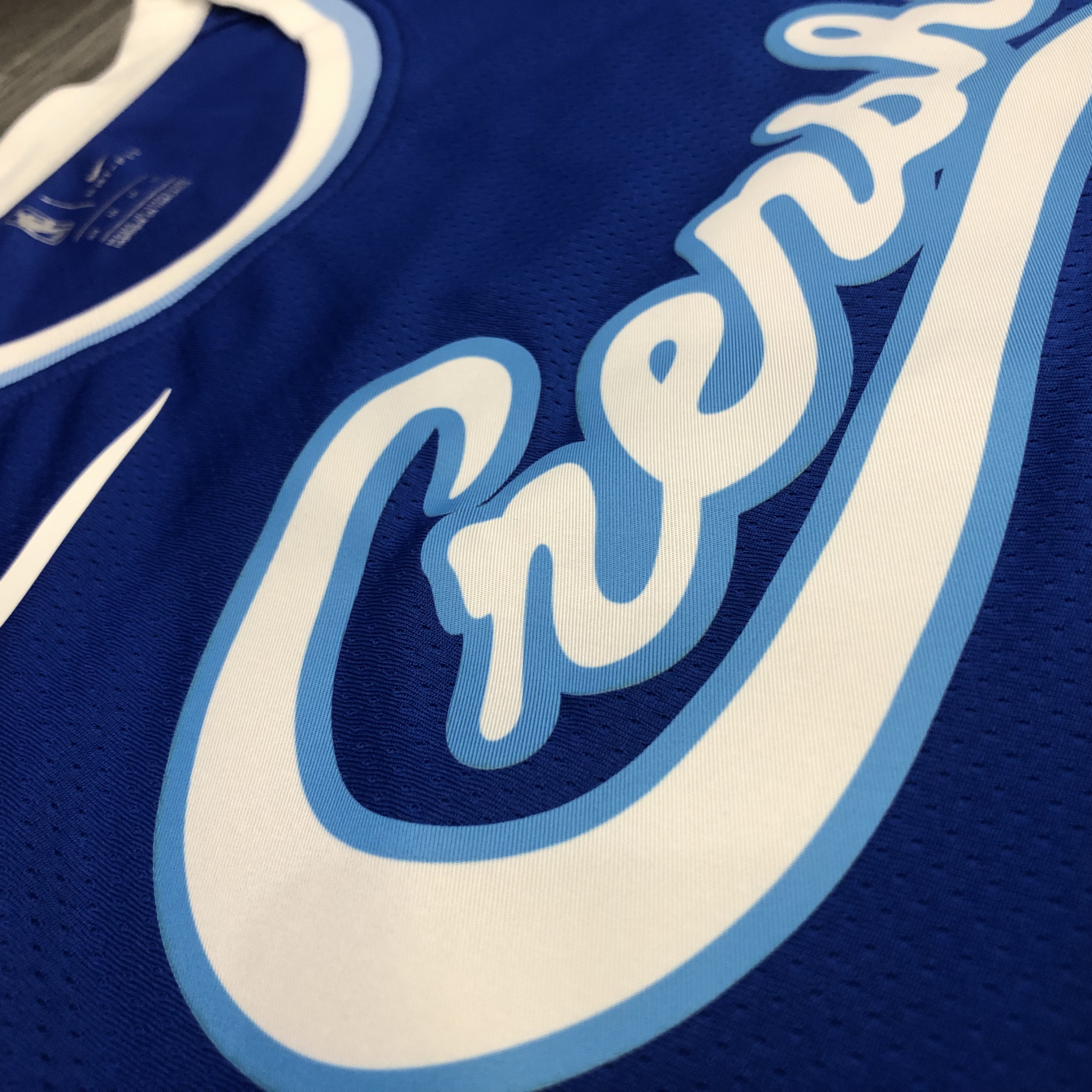 NBA Men Los Angeles Lakers Retro in Latin with Crenshaw #0 KUZMA Blue Round Neck Jersey High Quality Name and Number Print - leoleo123123