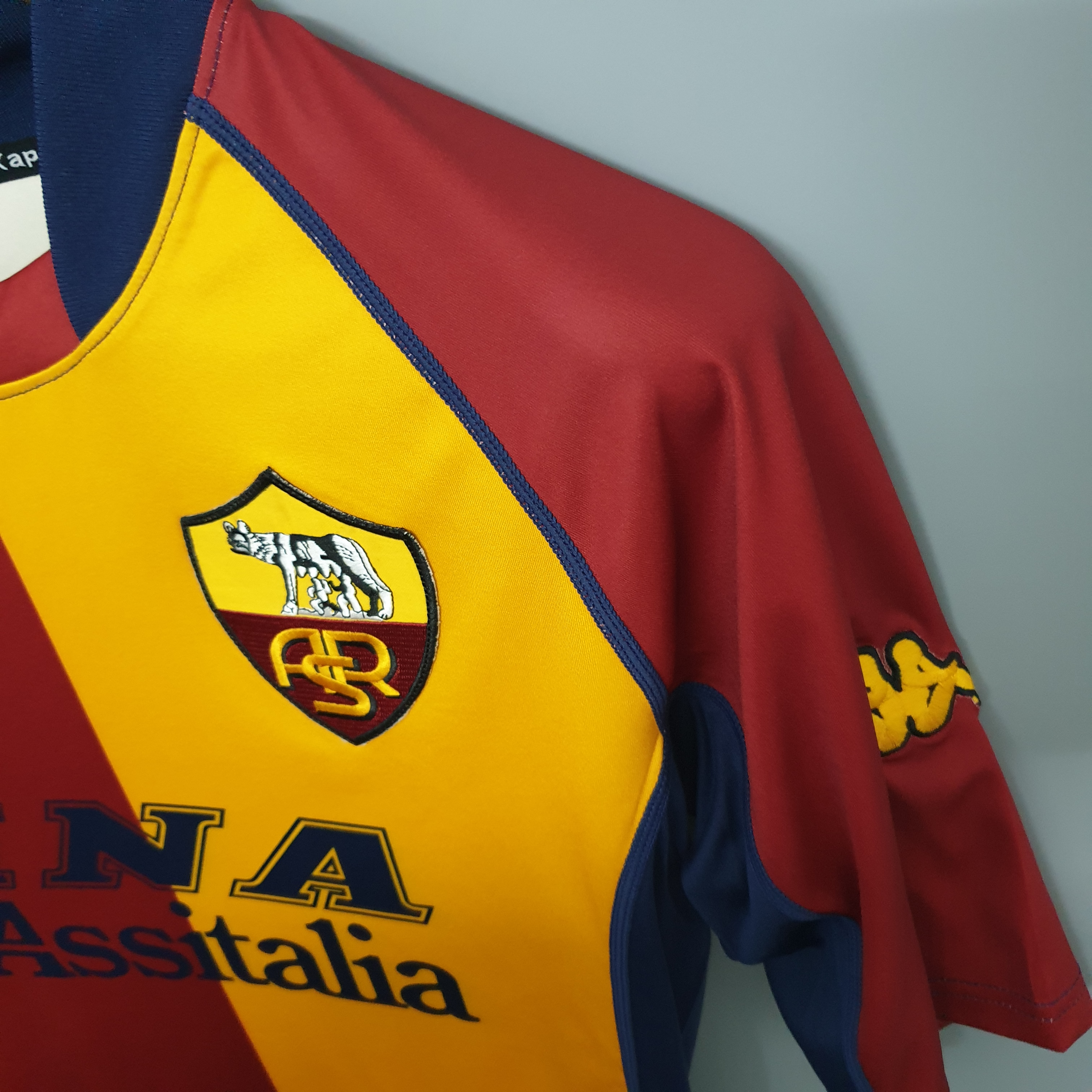 01/02 Roma Home Retro Jersey - leoleo123123