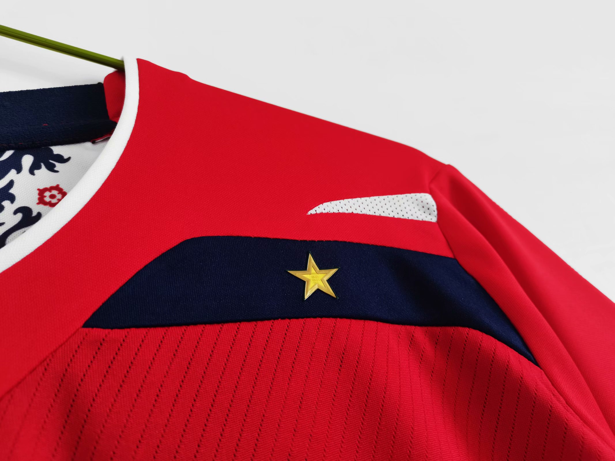 08/10 England Away Retro Jersey - leoleo123123