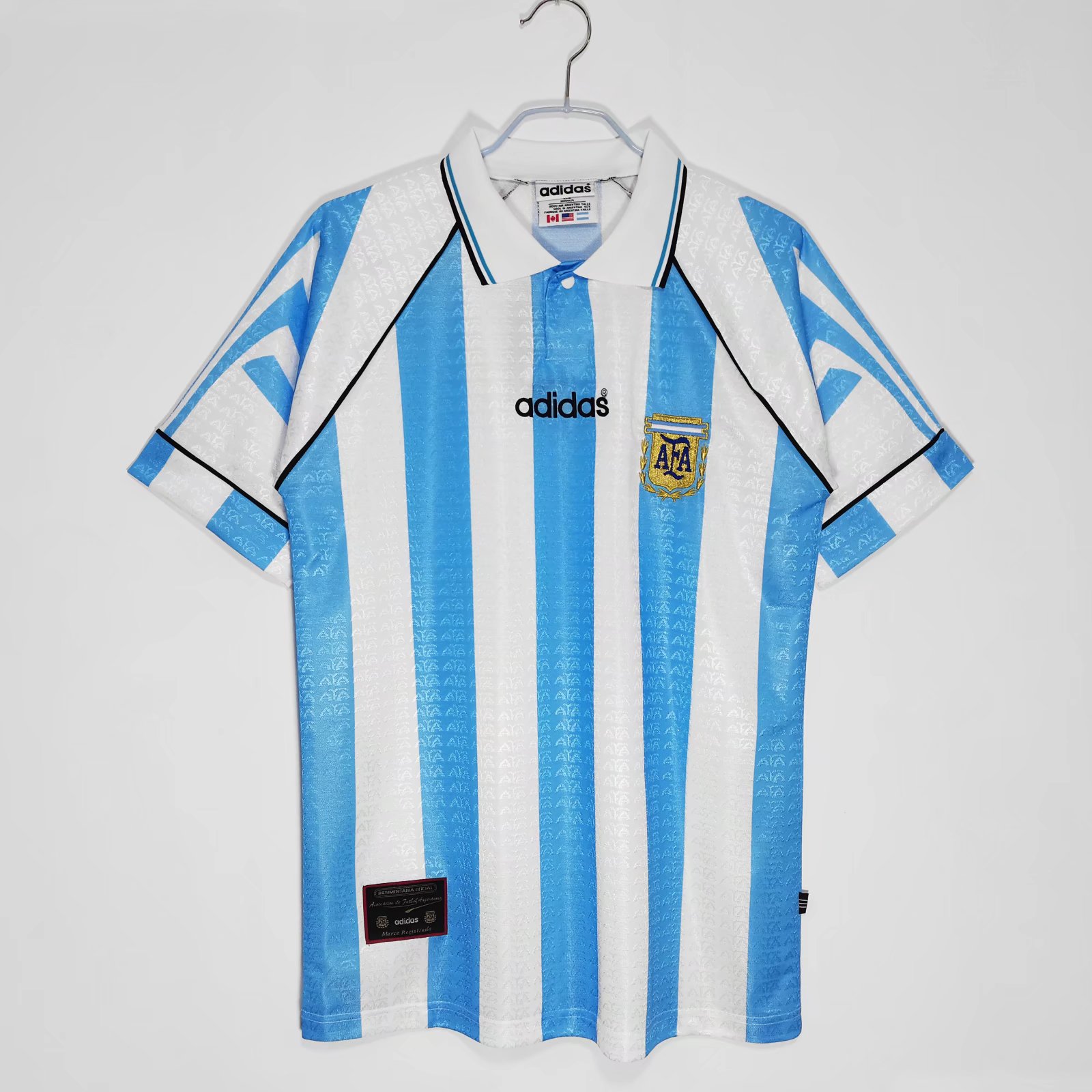 96/97 Argentina Home Retro Jersey - leoleo123123
