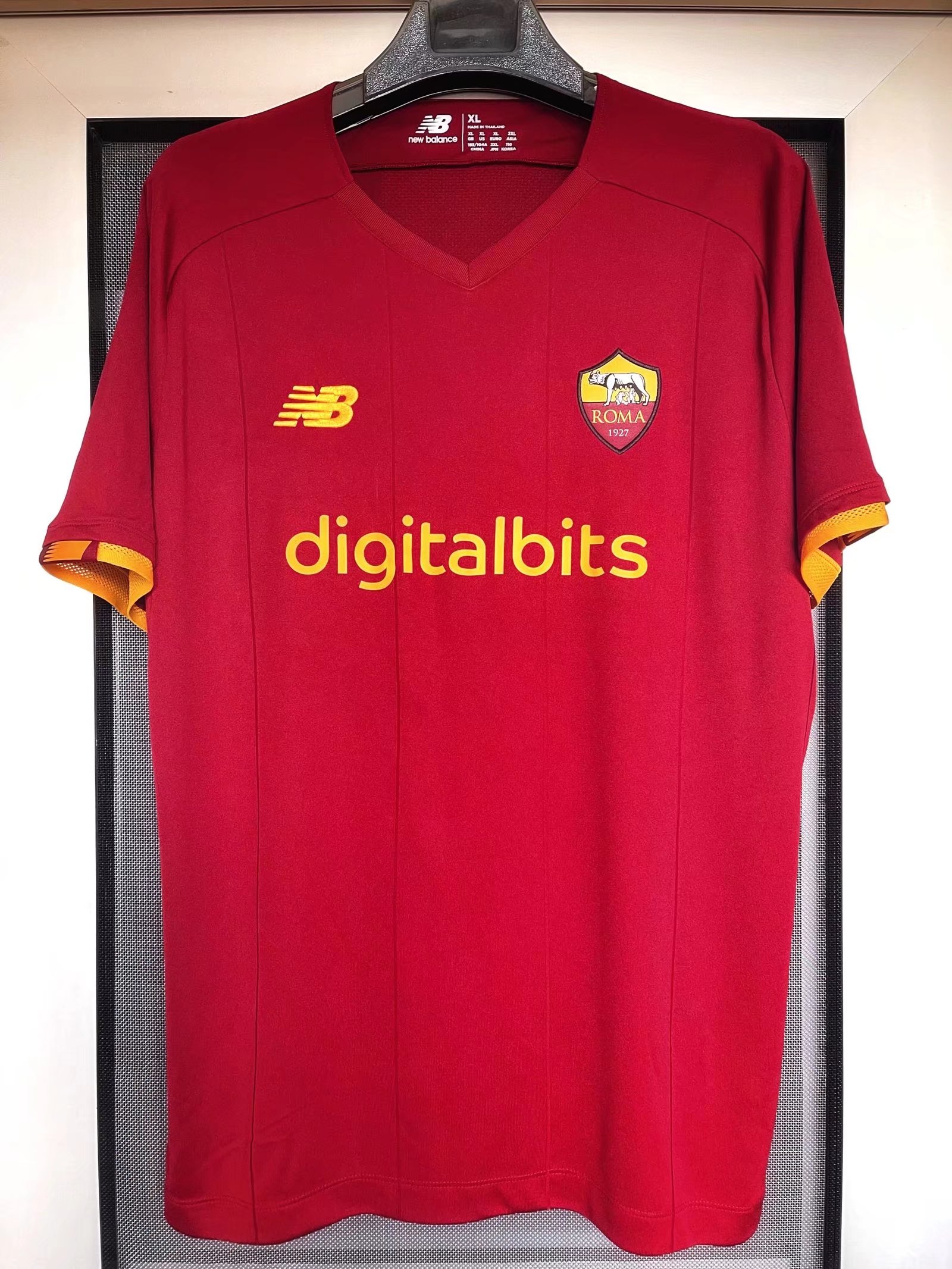 21/22 Roma Home Jersey 1:1 Quality - leoleo123123