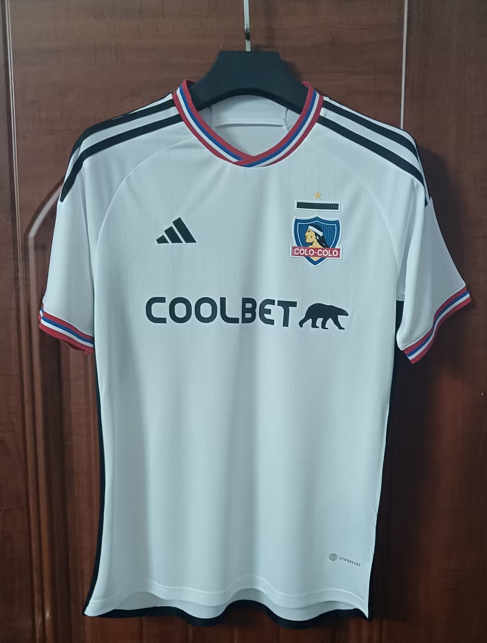 23/24 Colo-Colo Home Fans Soccer Jersey 1:1 Quality - leoleo123123