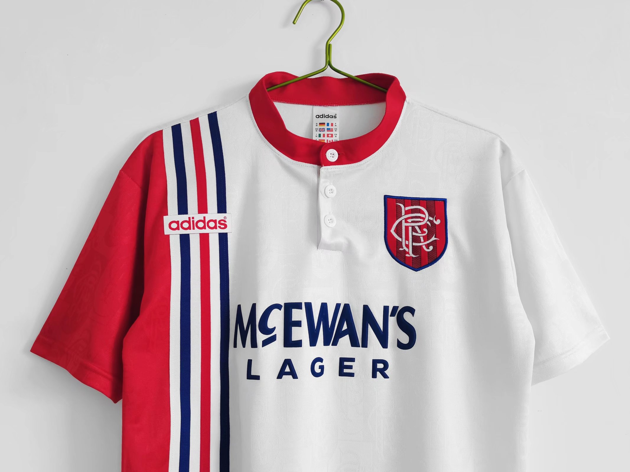 96/97 Rangers Away Retro Jersey Thai Quality - leoleo123123