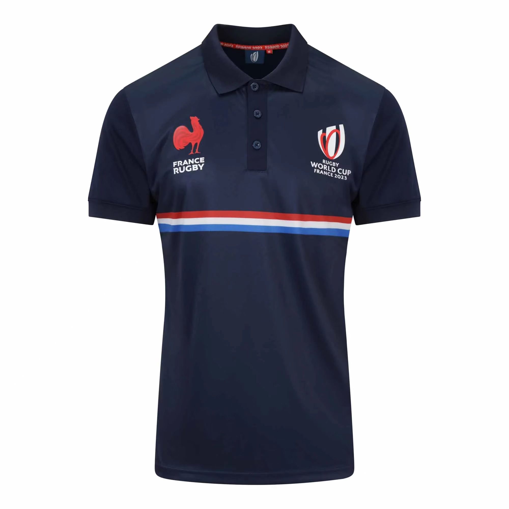 Rugby World Cup 2023 France Blue Rugby Polo High Quality - leoleo123123