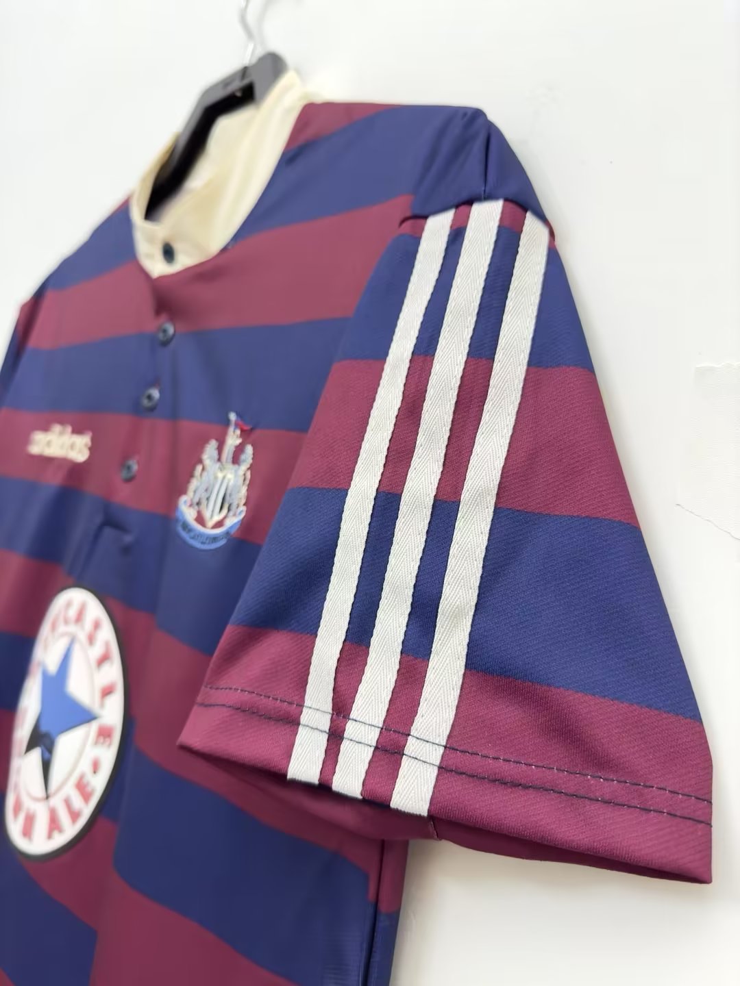 95-97 Newcastle Away Retro Jersey - leoleo123123