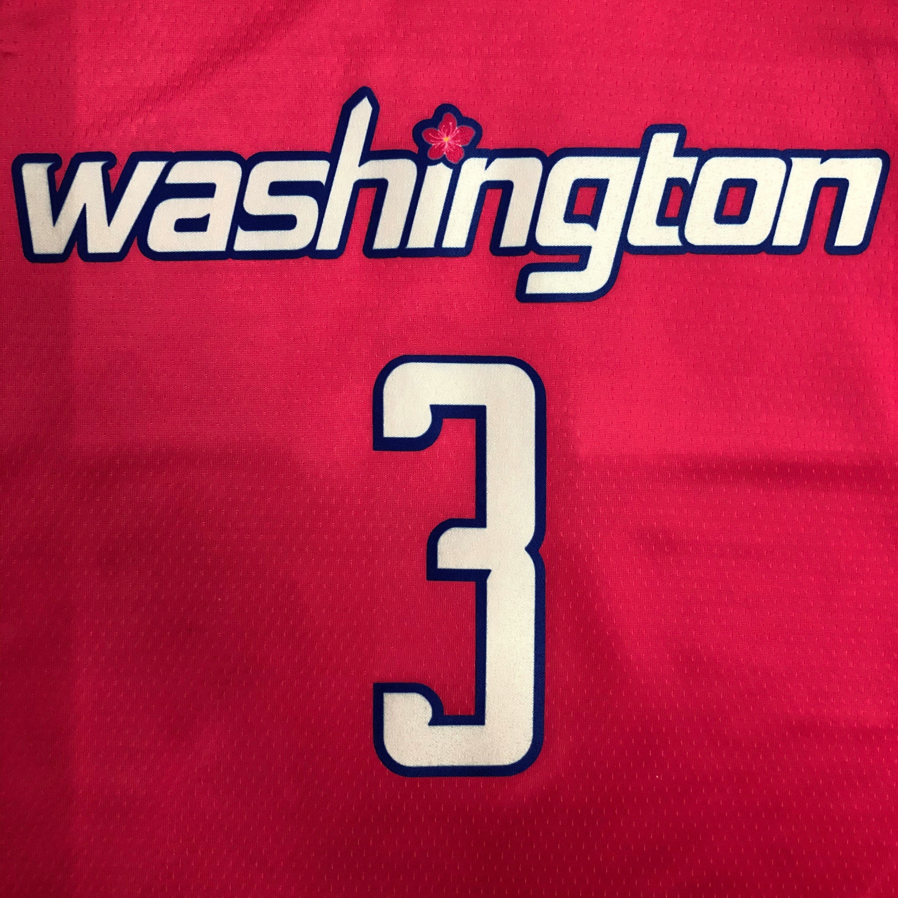 NBA Men Season 2023 Washington Wizards Pink #3 BEAL Jersey High Quality Name and Number Print - leoleo123123