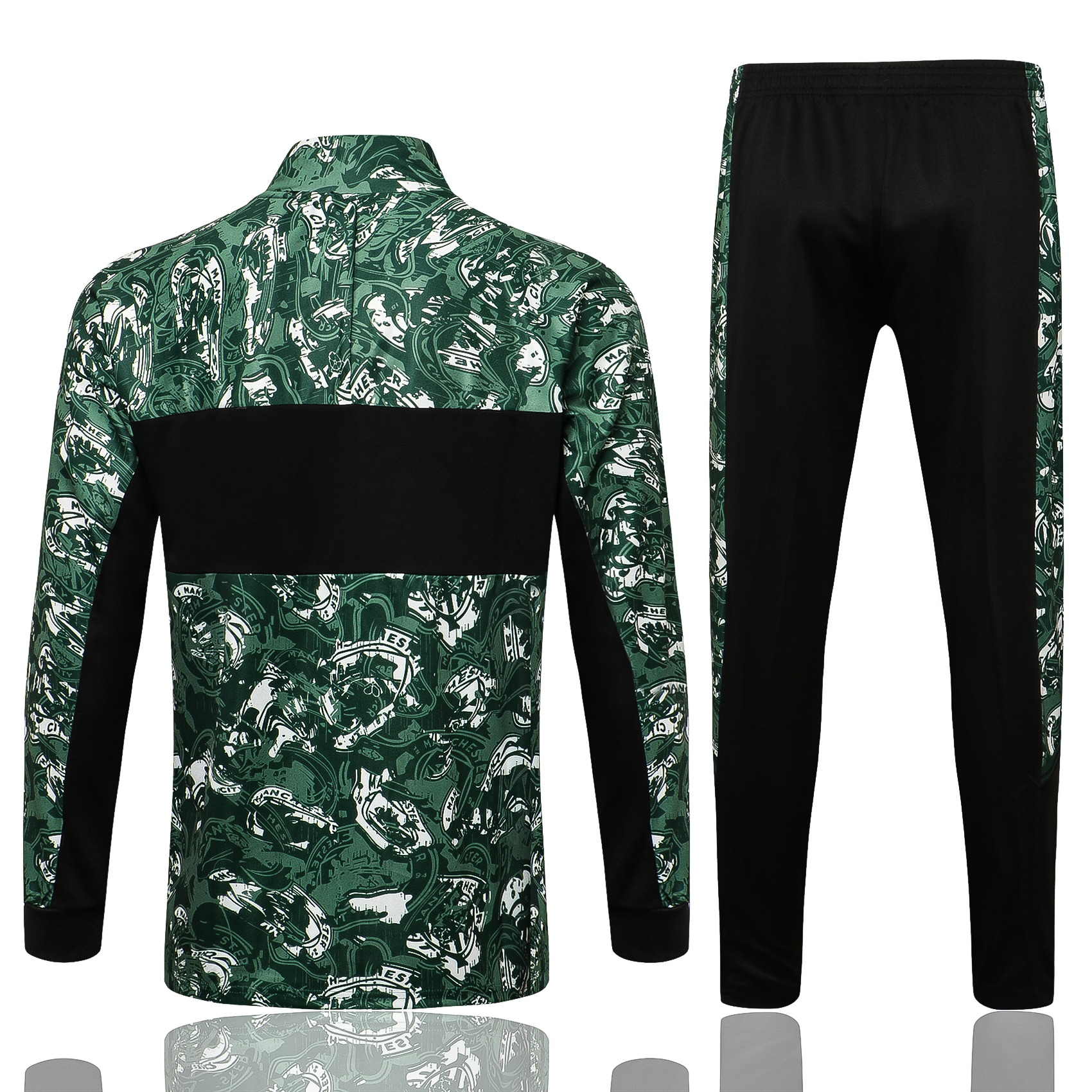 21-22 Man City Green Jacket Tracksuit Thai Quality - leoleo123123