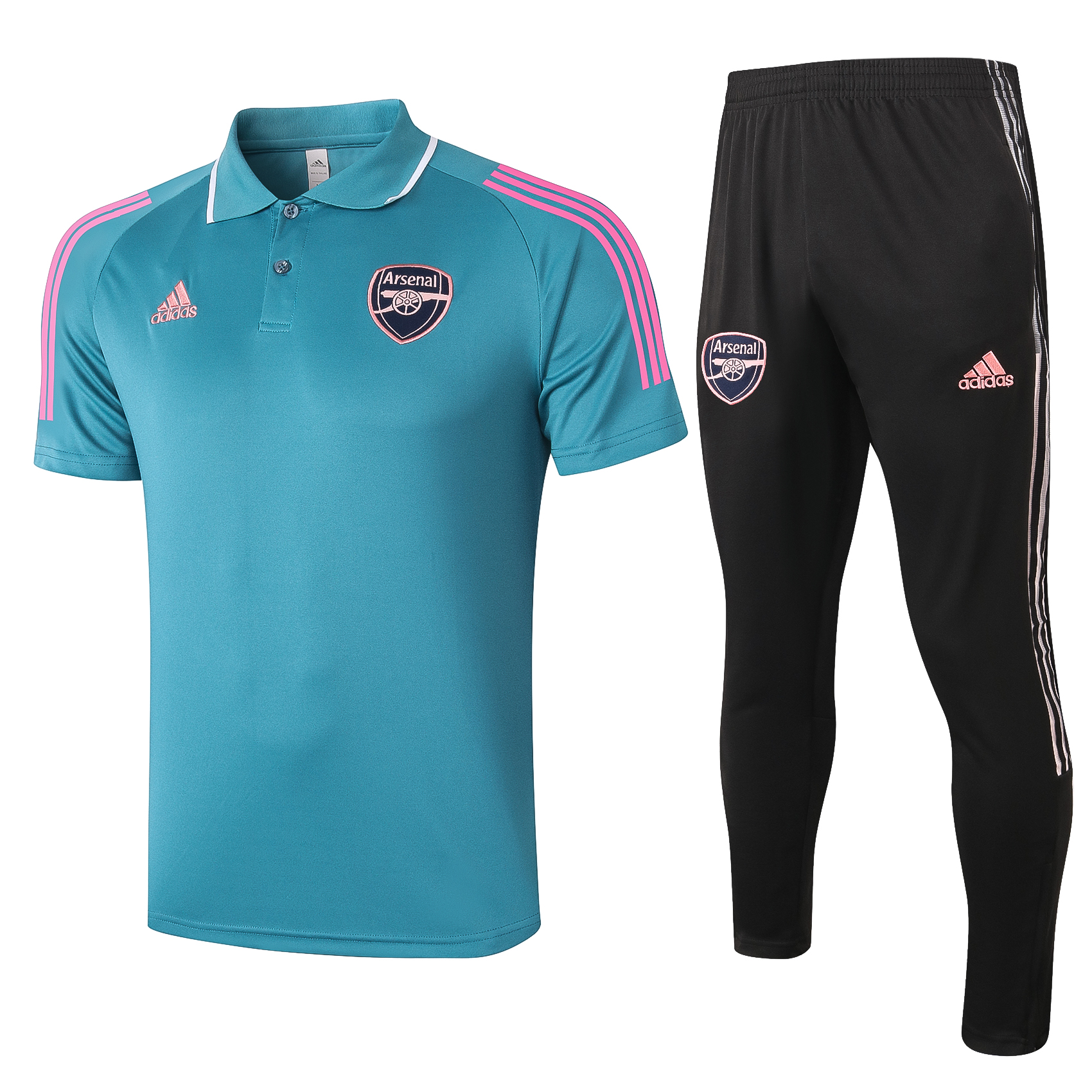21-22 Arsenal Turquoise Polo Training Tracksuit Thai Quality - leoleo123123