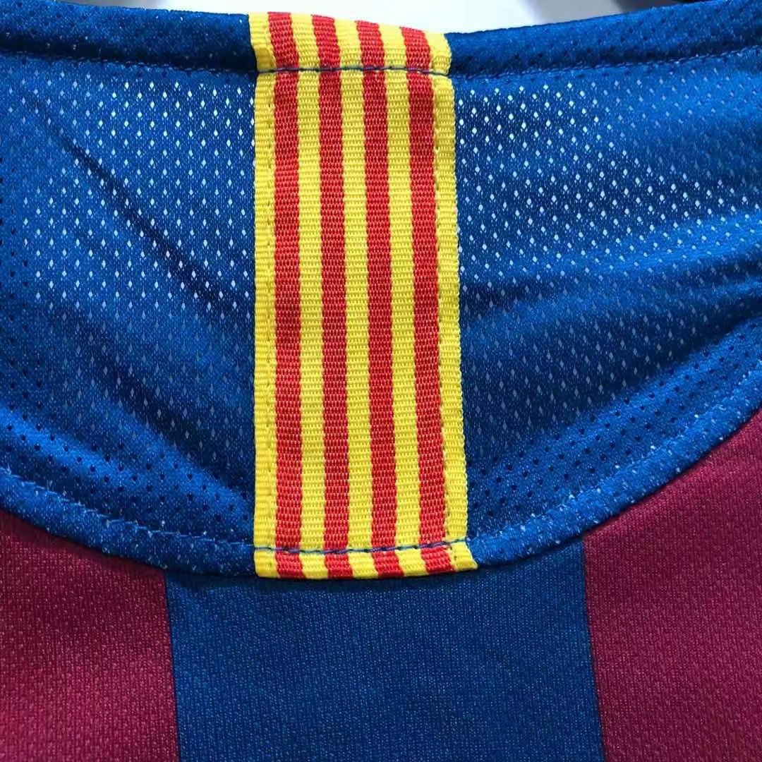 05-06 Barcelona Home Retro Jersey Champions Version - leoleo123123