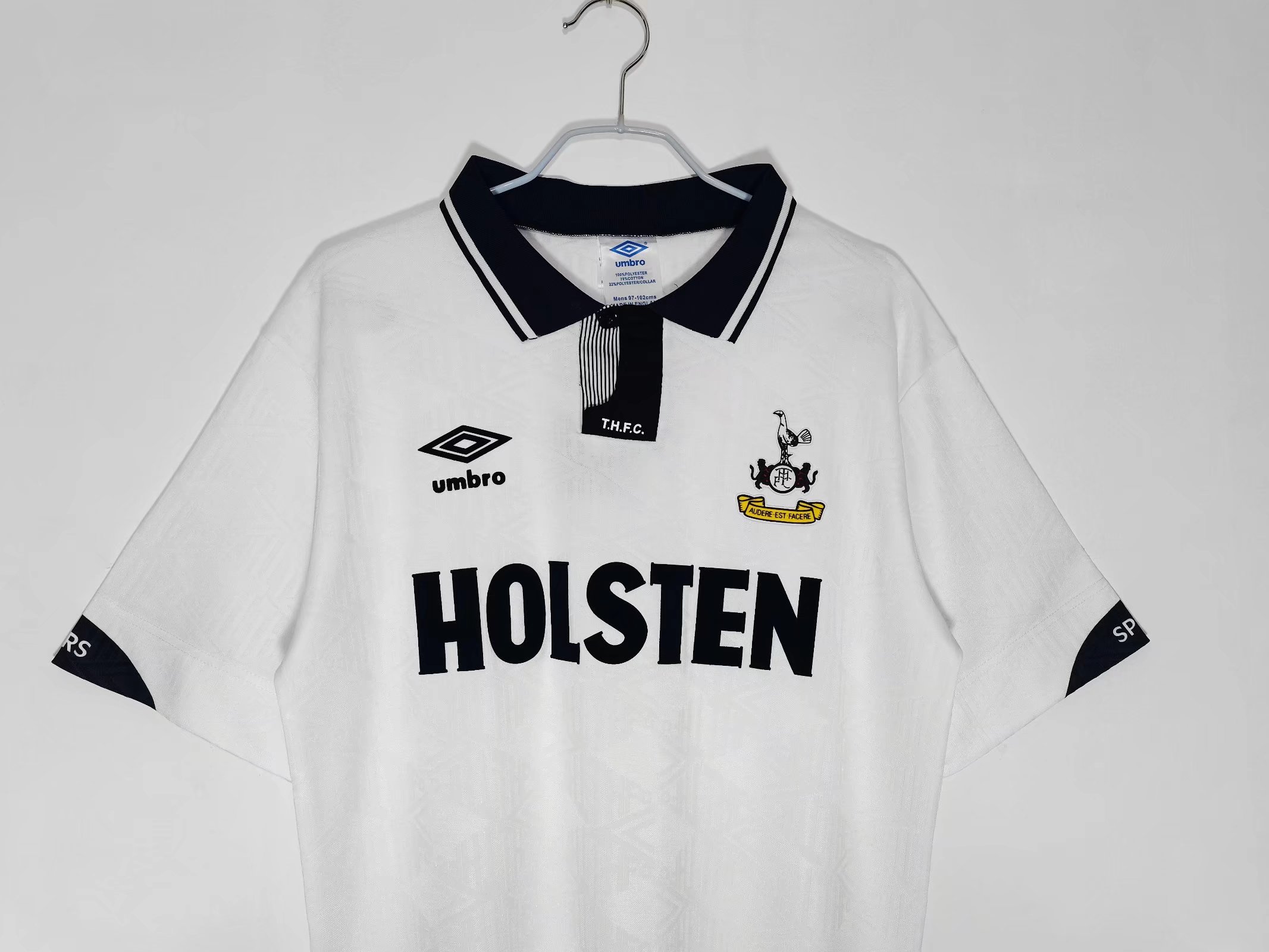 1991-93 Tottenham Home Retro Jersey - leoleo123123