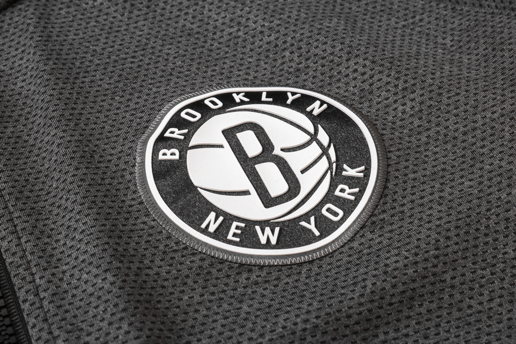 NBA Brooklyn Nets Dark Grey with Cap Jacket Tracksuit High Quality - leoleo123123