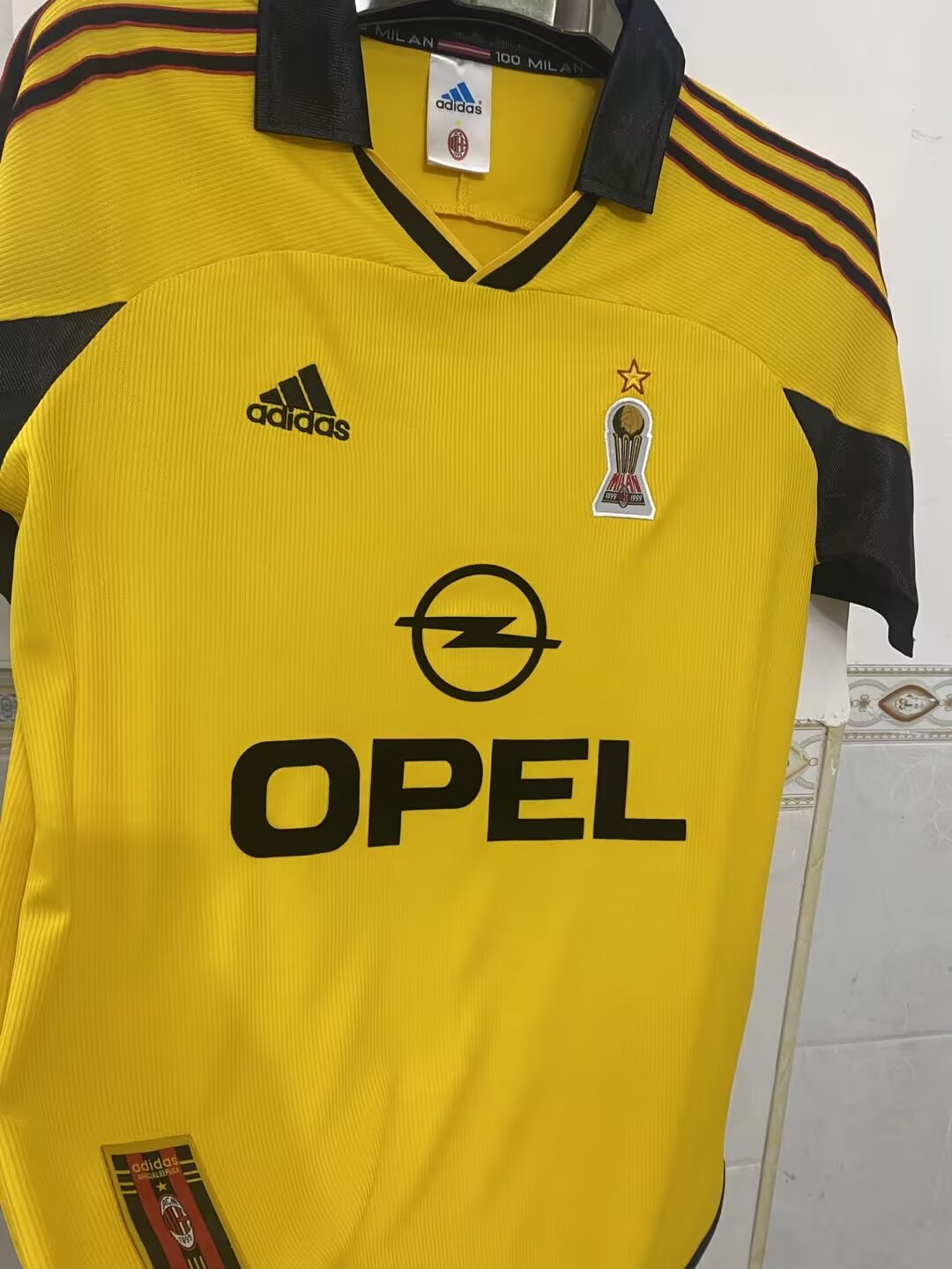 99/00 AC Milan Away Retro Jersey - leoleo123123