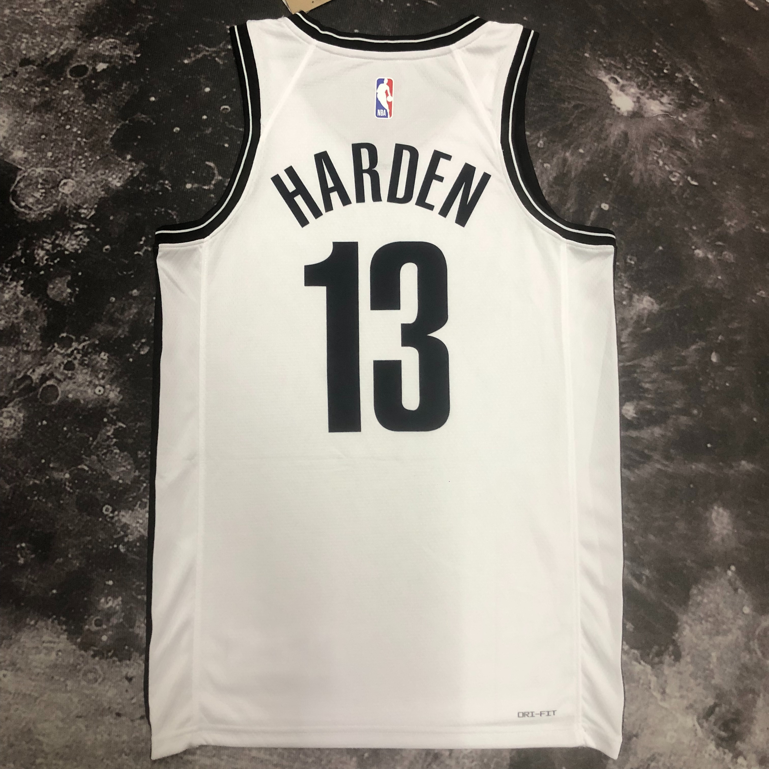 NBA Men 2023 Brooklyn Nets White #13 HARDEN Jersey High Quality Name and Number Print - leoleo123123