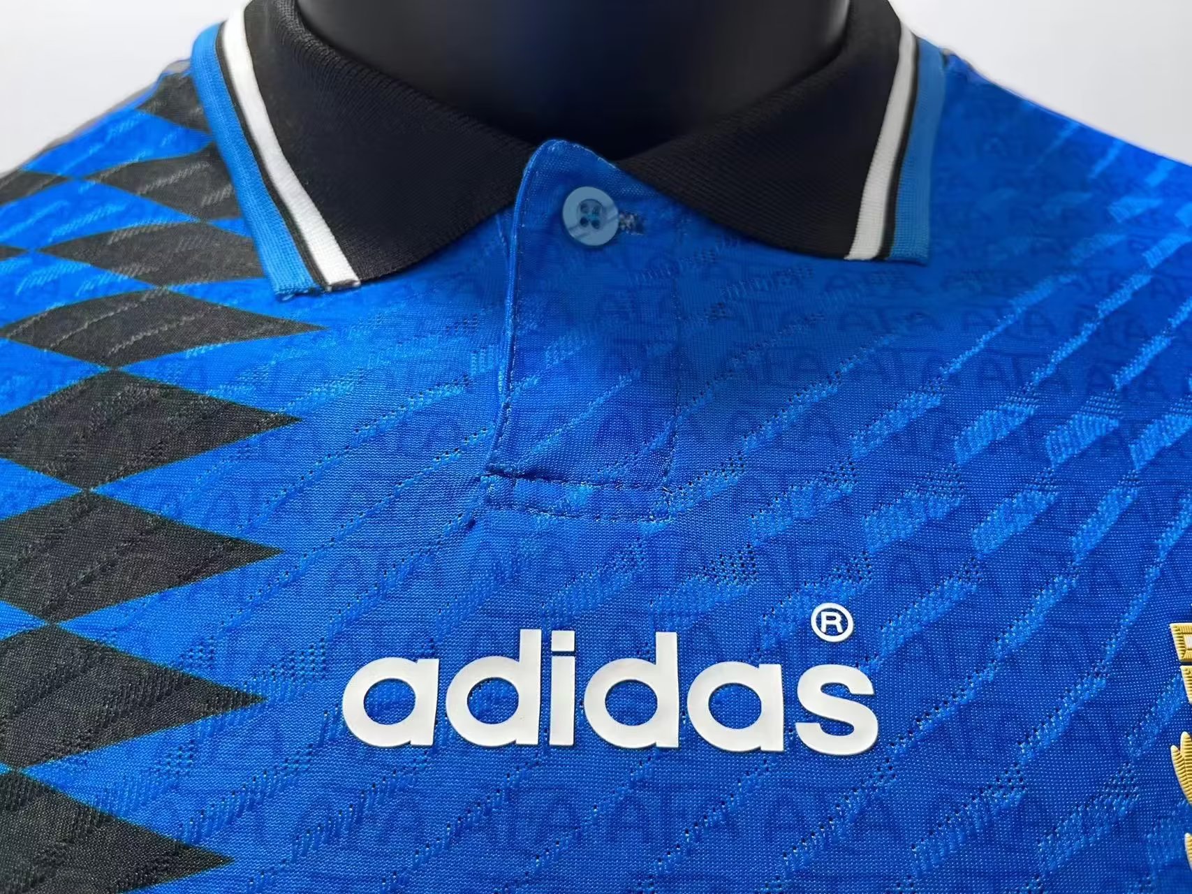 1994 Argentina Away Retro Jersey Player Version - leoleo123123