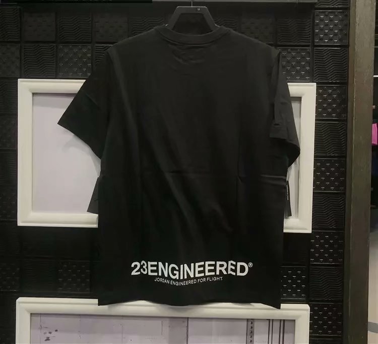 Jorand Black Pure Cotton T-shirts - leoleo123123