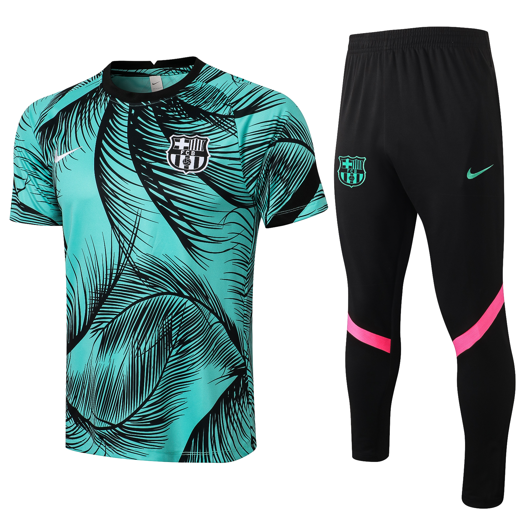 21-22 Barcelona Green Training Tracksuit Thai Quality - leoleo123123